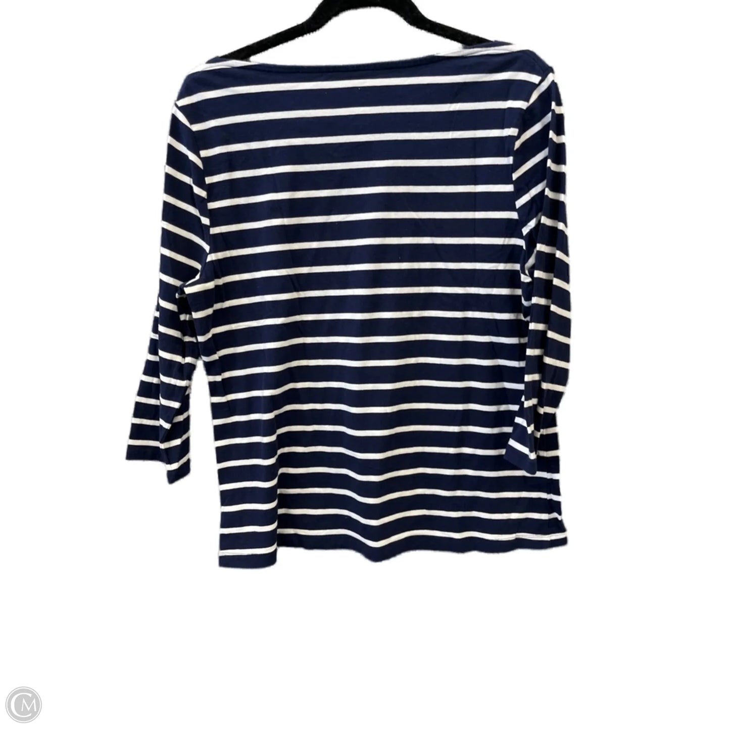 Top Long Sleeve By A New Day In Striped Pattern, Size: Xl