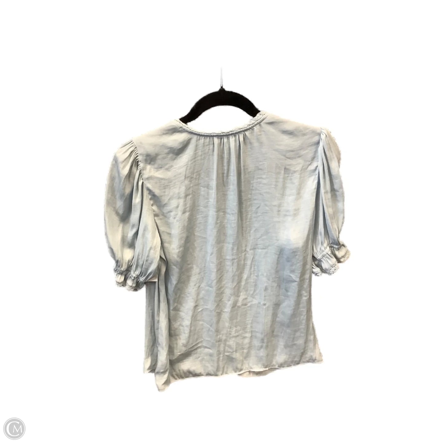 Top Short Sleeve By Cupcakes And Cashmere In Blue, Size: S