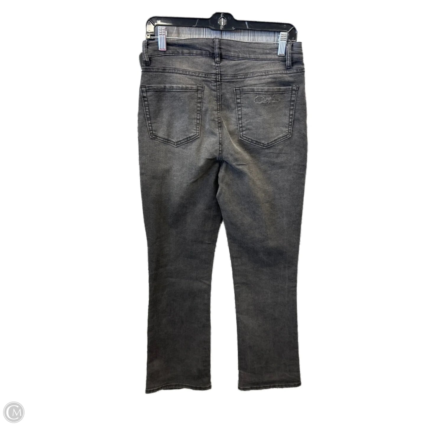 Jeans Straight By Dg2 In Grey Denim, Size: 8