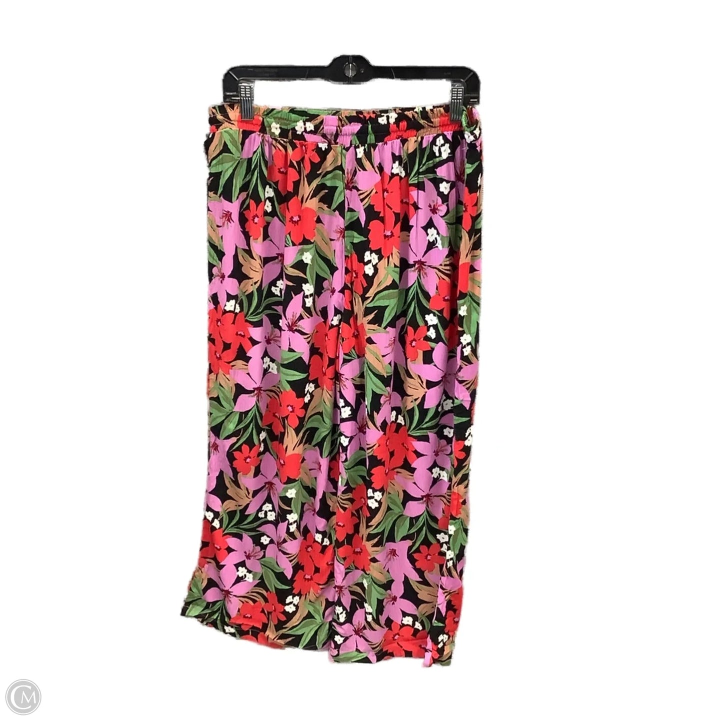 Pants Wide Leg By Robert Louis In Floral Print, Size: 12