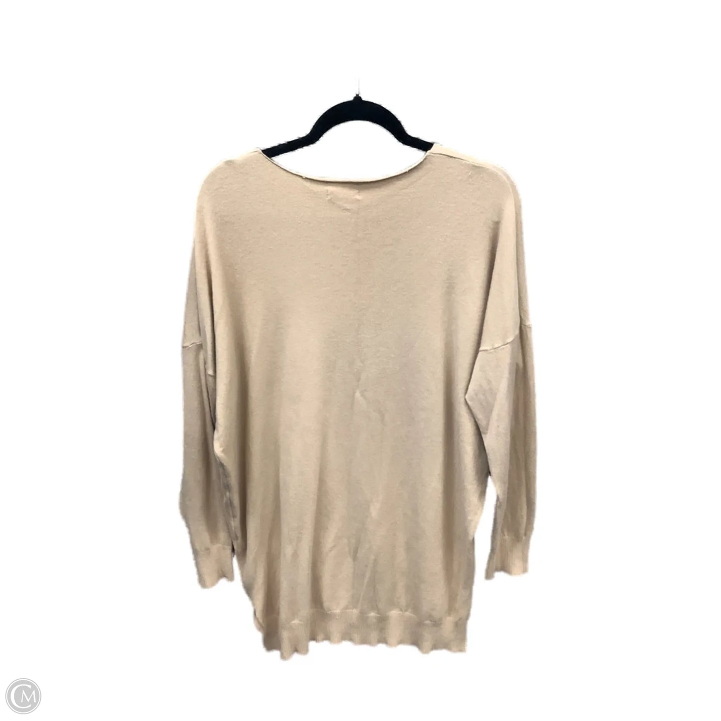 Sweater By Dreamers In Tan, Size: M