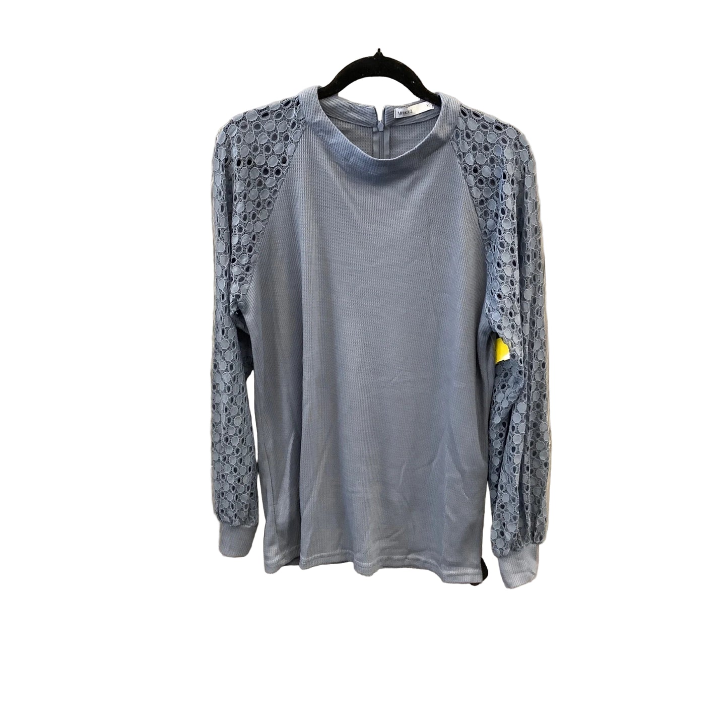 Top Long Sleeve By Miholl In Blue, Size: Xl