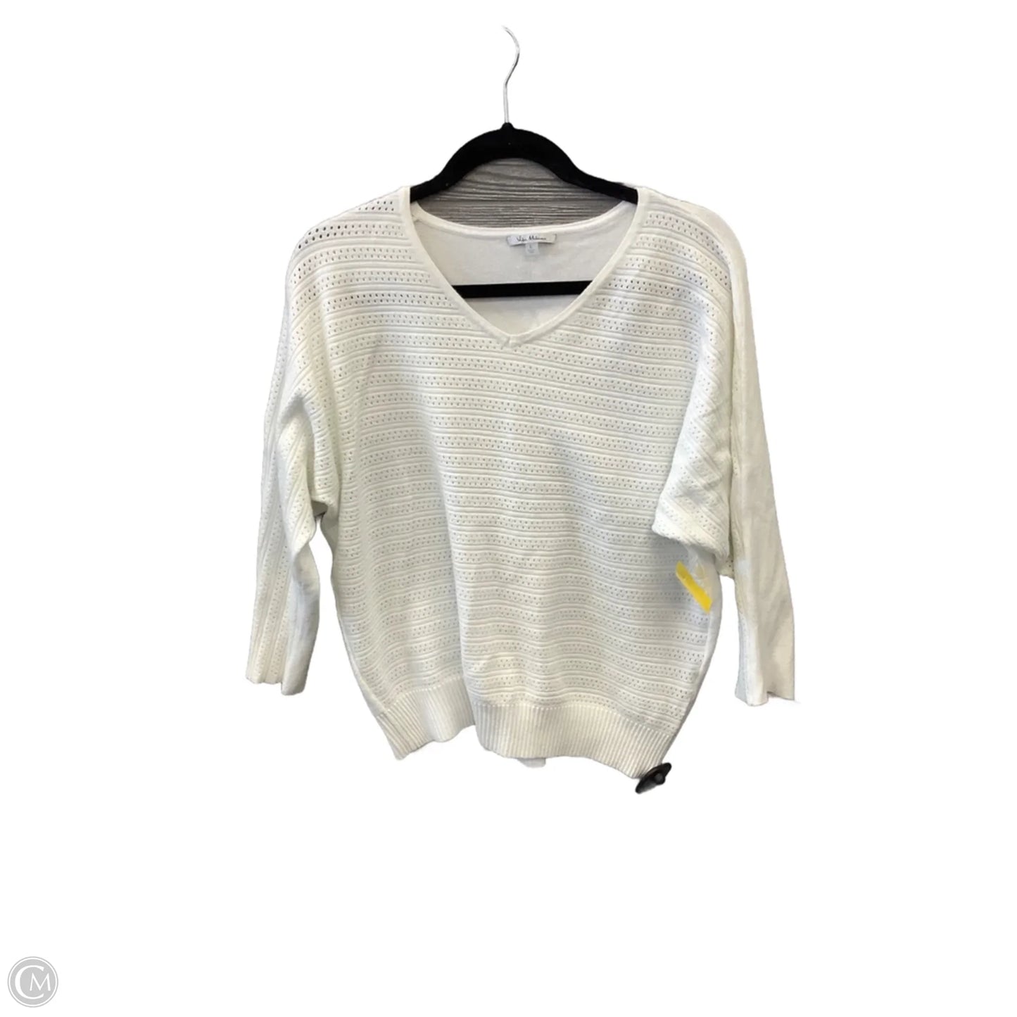 Top Long Sleeve By Vila Milano In White, Size: L