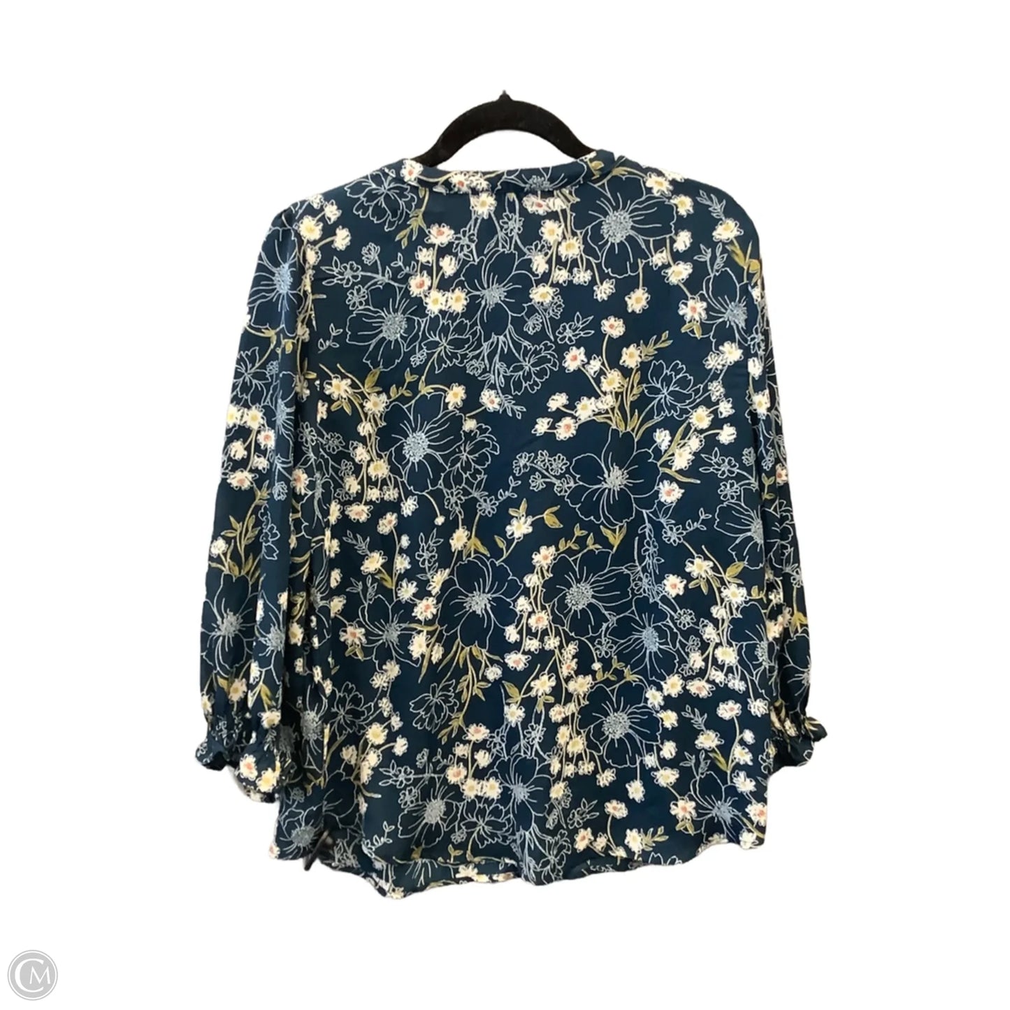 Blouse Long Sleeve By Papermoon In Floral Print, Size: M