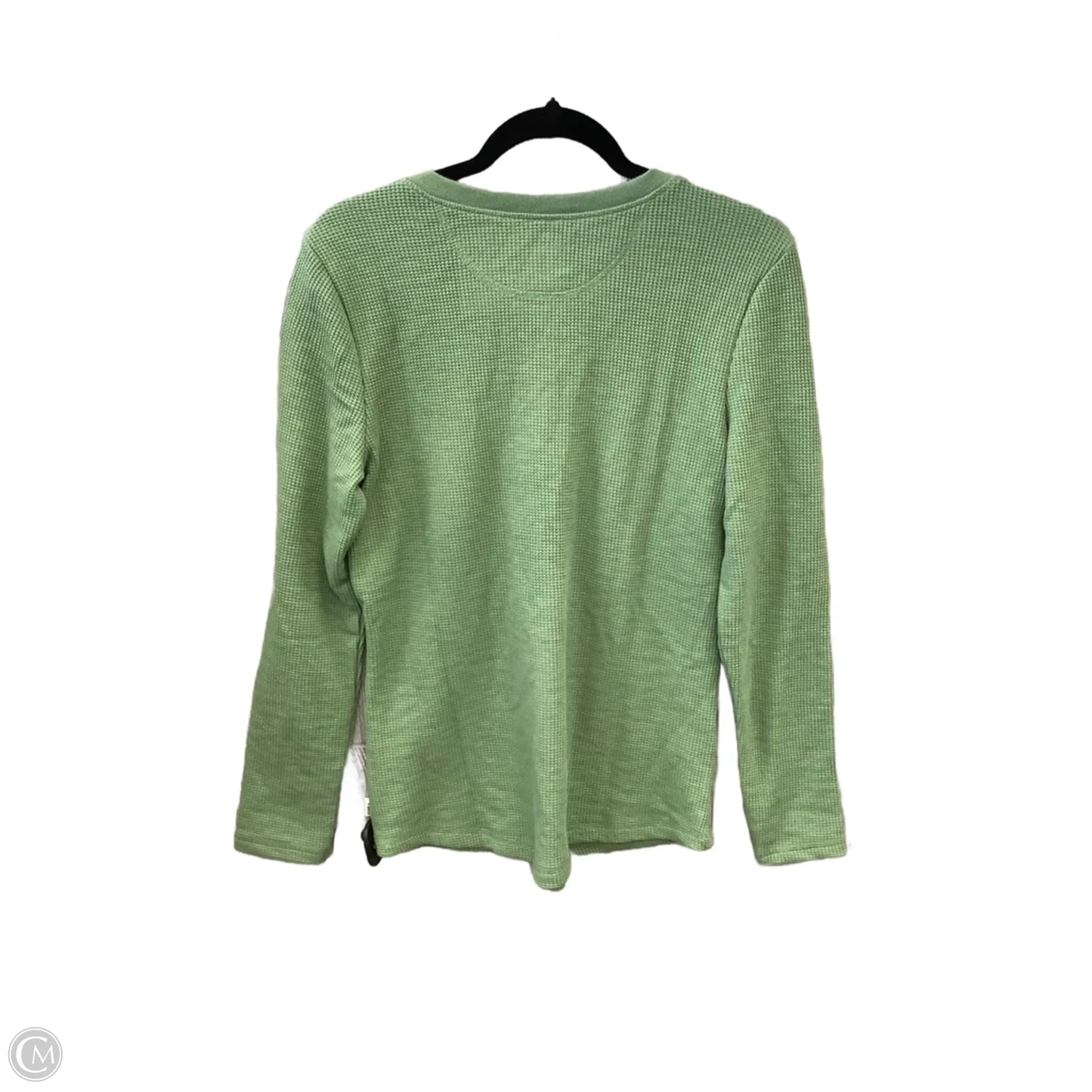 Top Long Sleeve Basic By Eddie Bauer In Green, Size: L