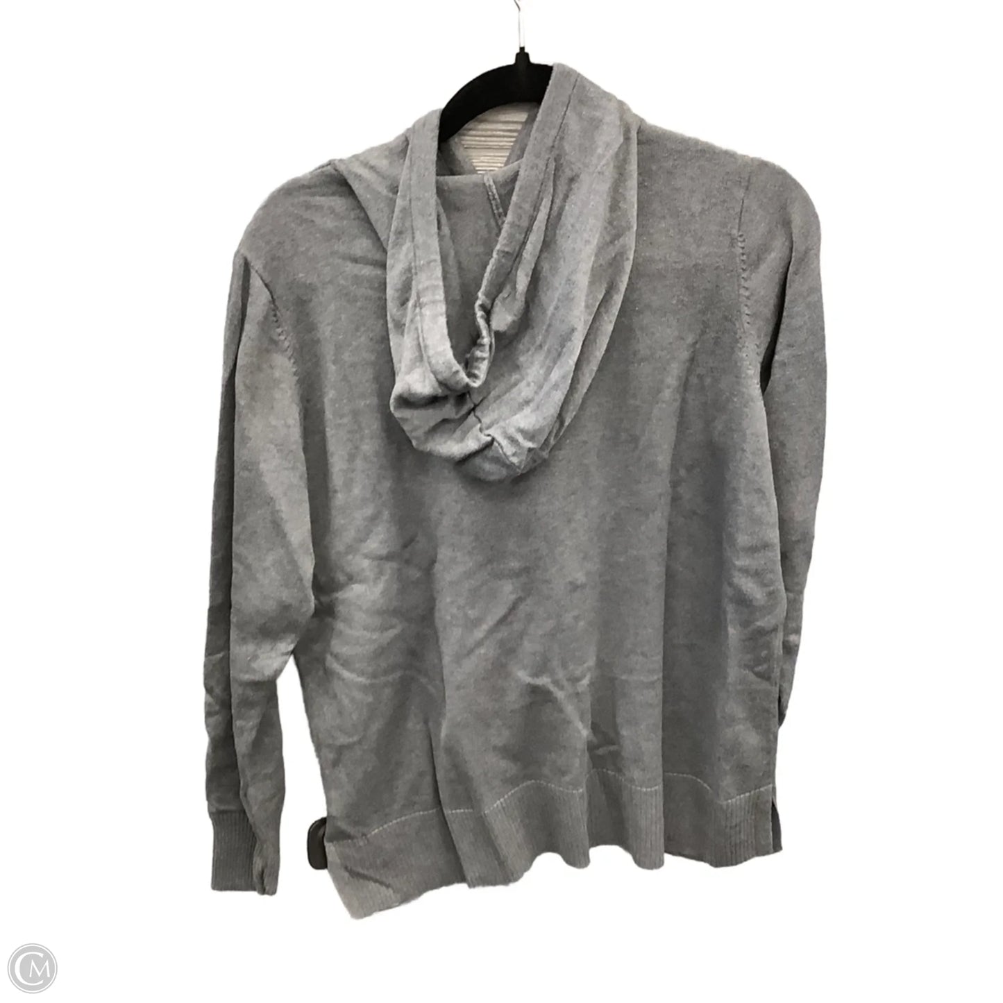 Sweater By Belle By Kim Gravel In Grey, Size: L