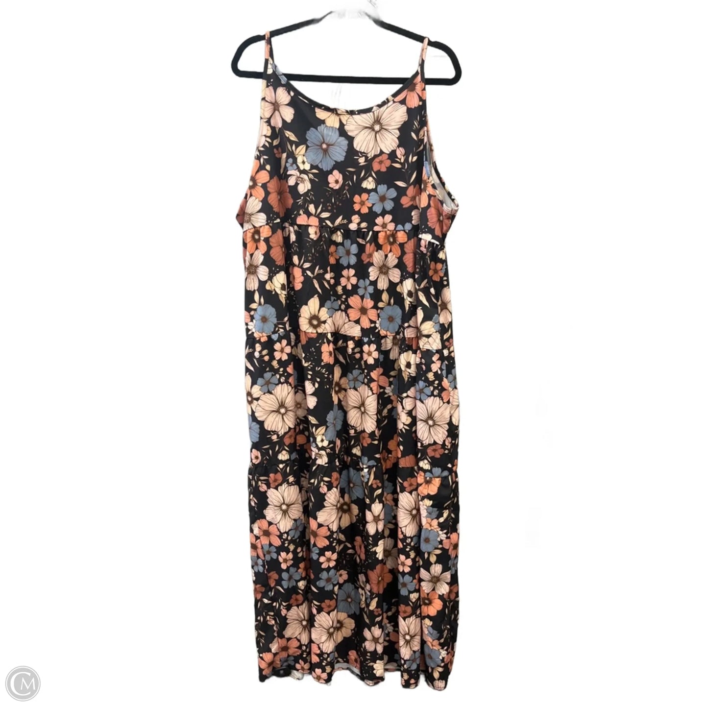 Dress Casual Maxi By Shein In Floral Print, Size: 3x