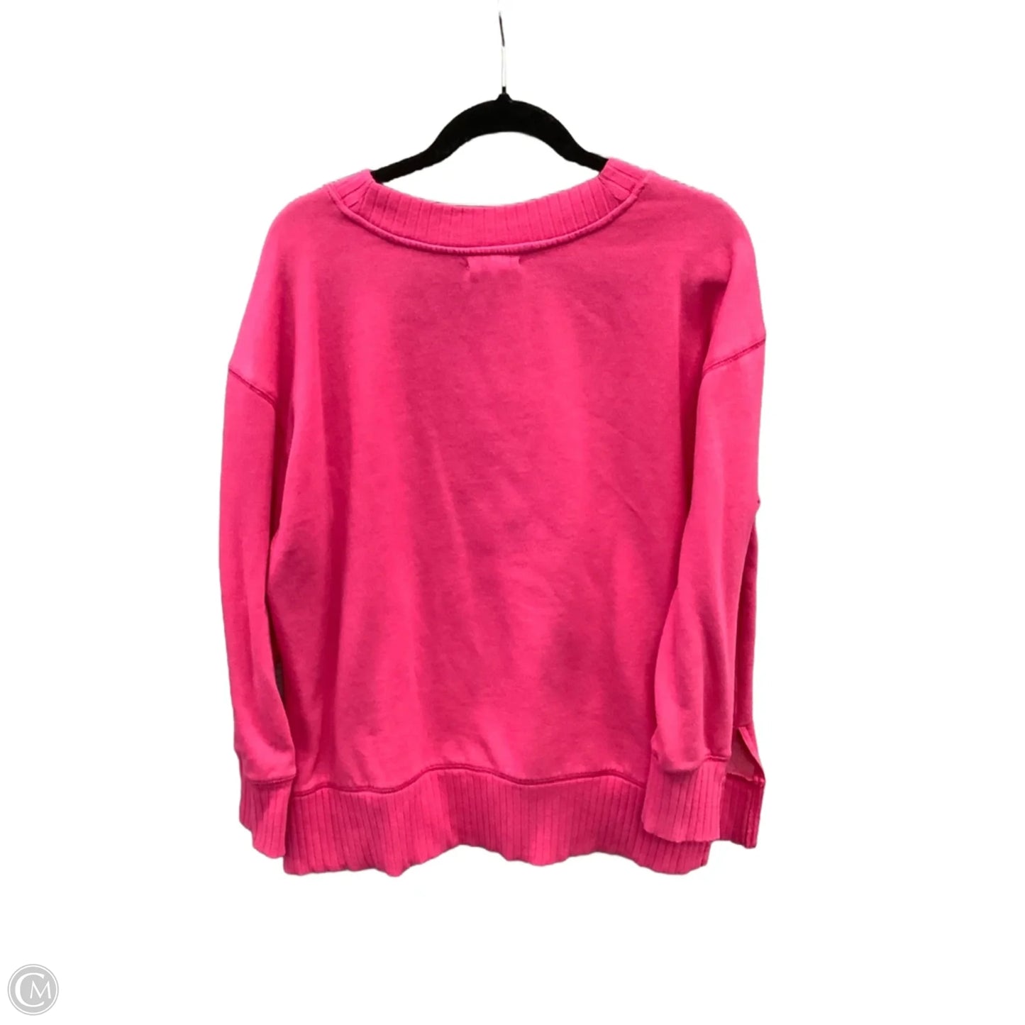 Sweatshirt Crewneck By Maurices In Pink, Size: L