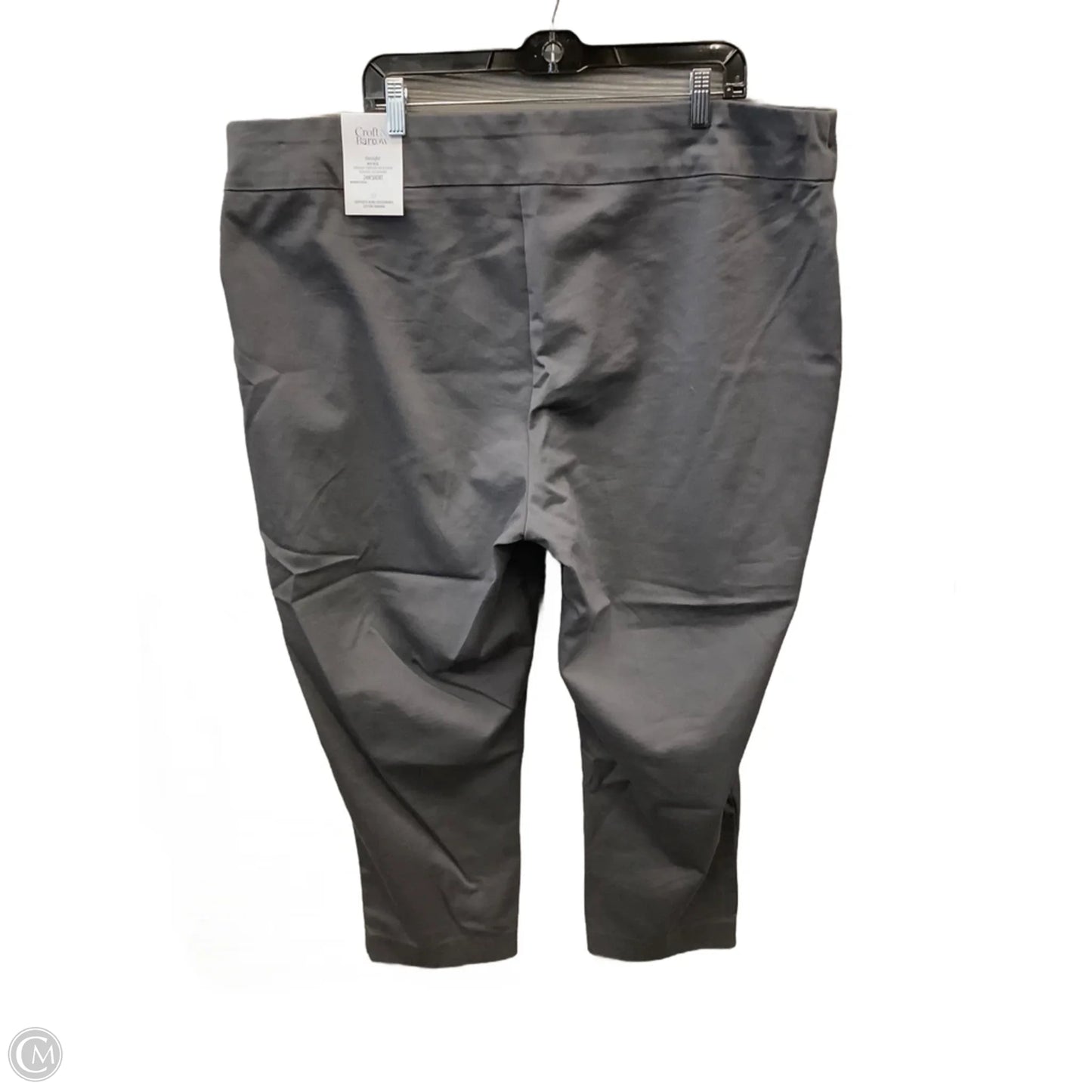 Pants Dress By Croft And Barrow In Grey, Size: 24