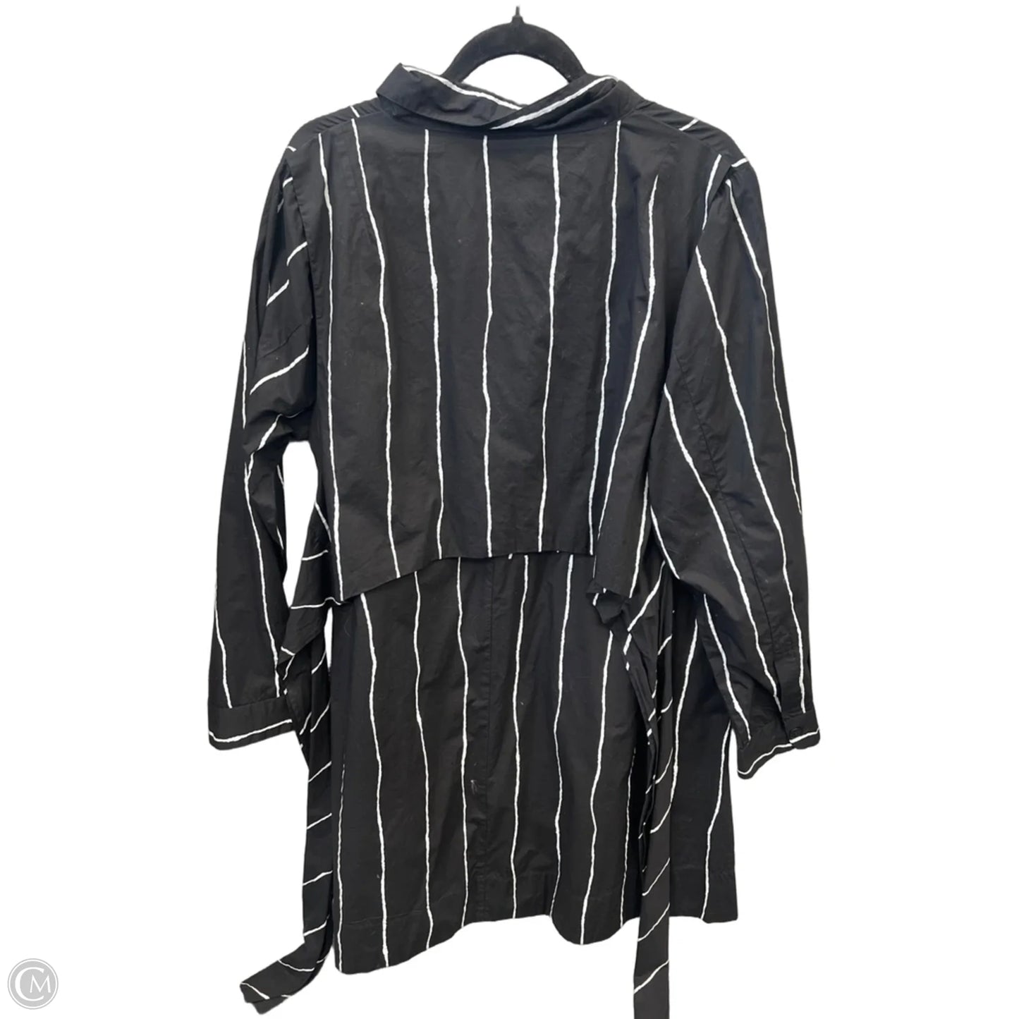 Dress Casual Midi By Clothes Mentor In Striped Pattern, Size: Xl