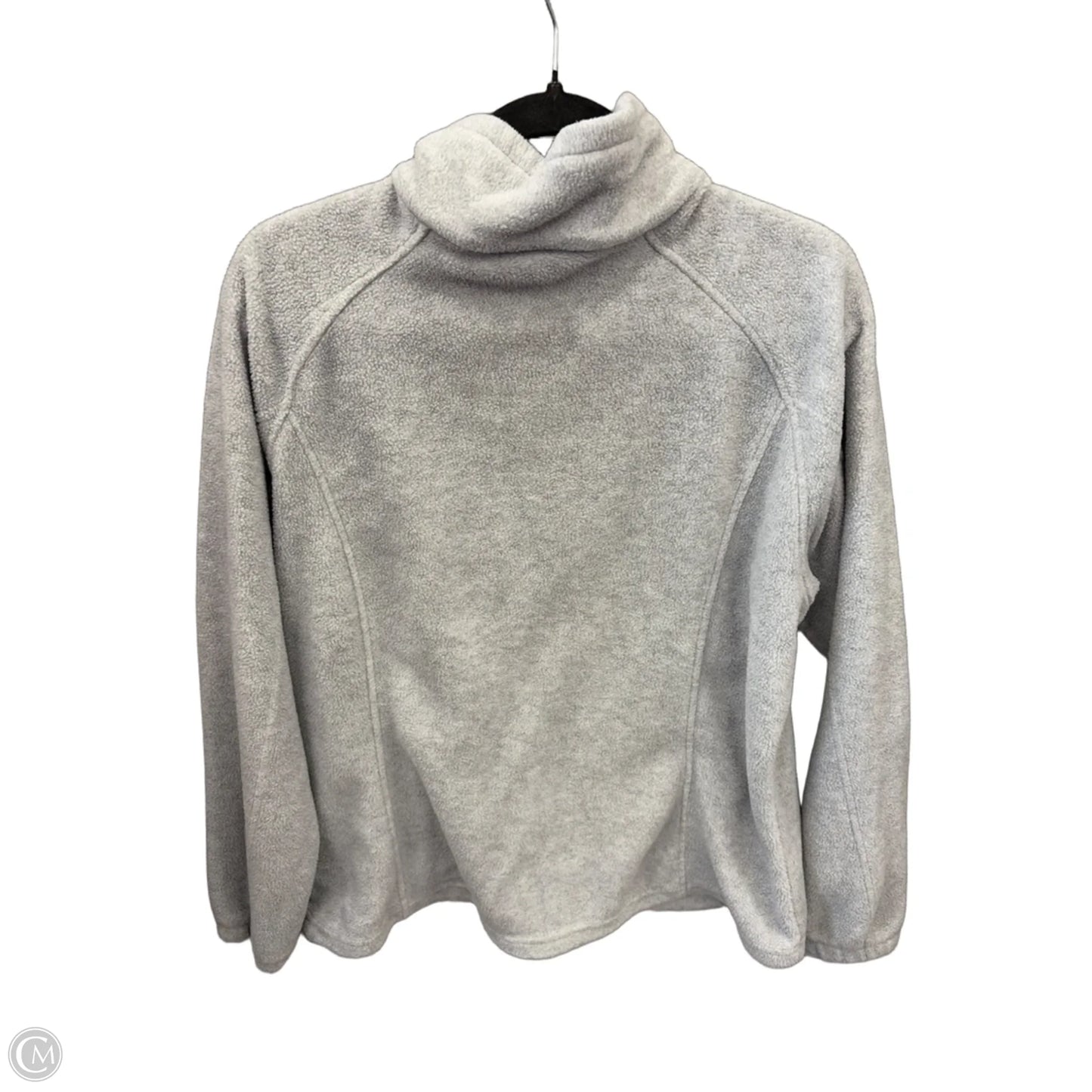 Jacket Fleece By Columbia In Grey, Size: Xxl