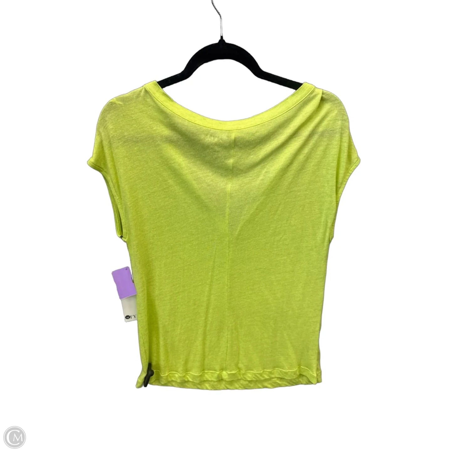 Top Sleeveless By Stylus In Green, Size: M