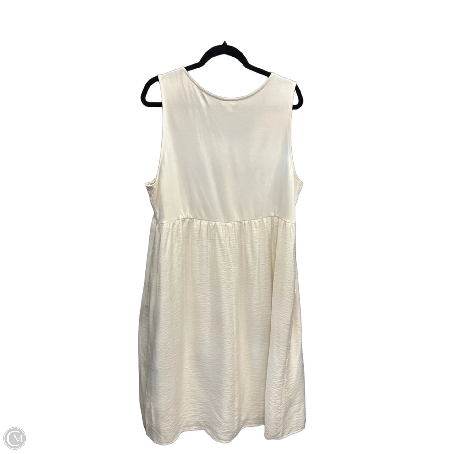 Dress Casual Midi By Time And Tru In Floral Print, Size: 3x