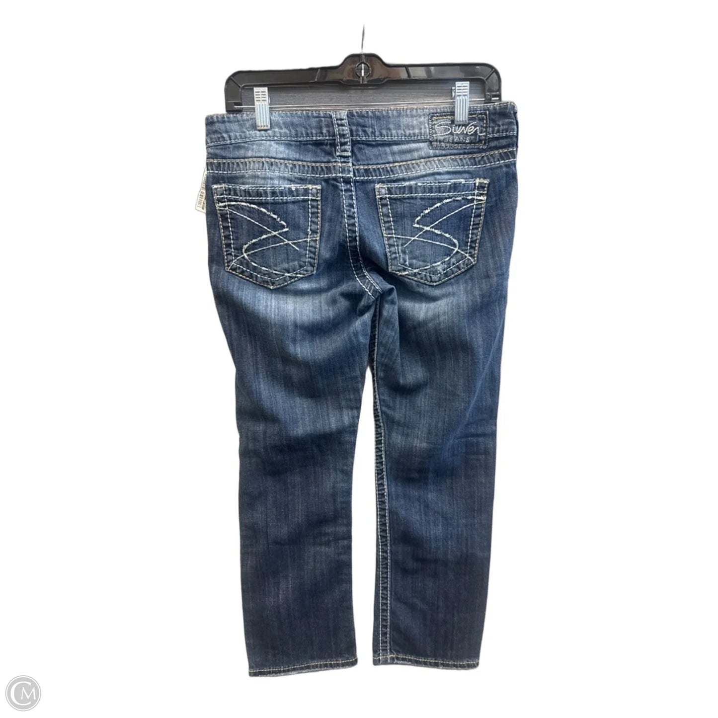 Capris By Silver In Blue Denim, Size: 6