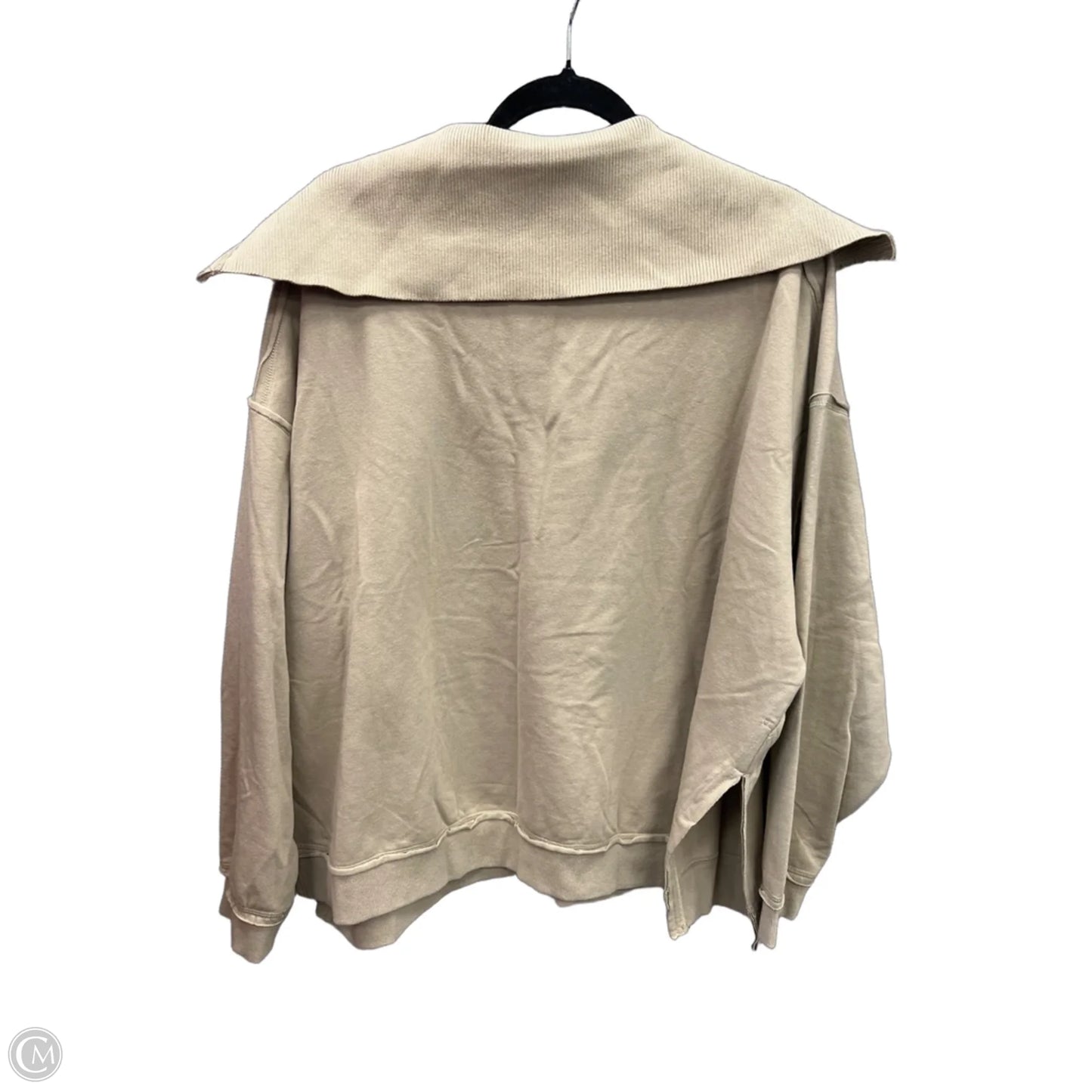 Sweatshirt Collar By Torrid In Beige, Size: 2x