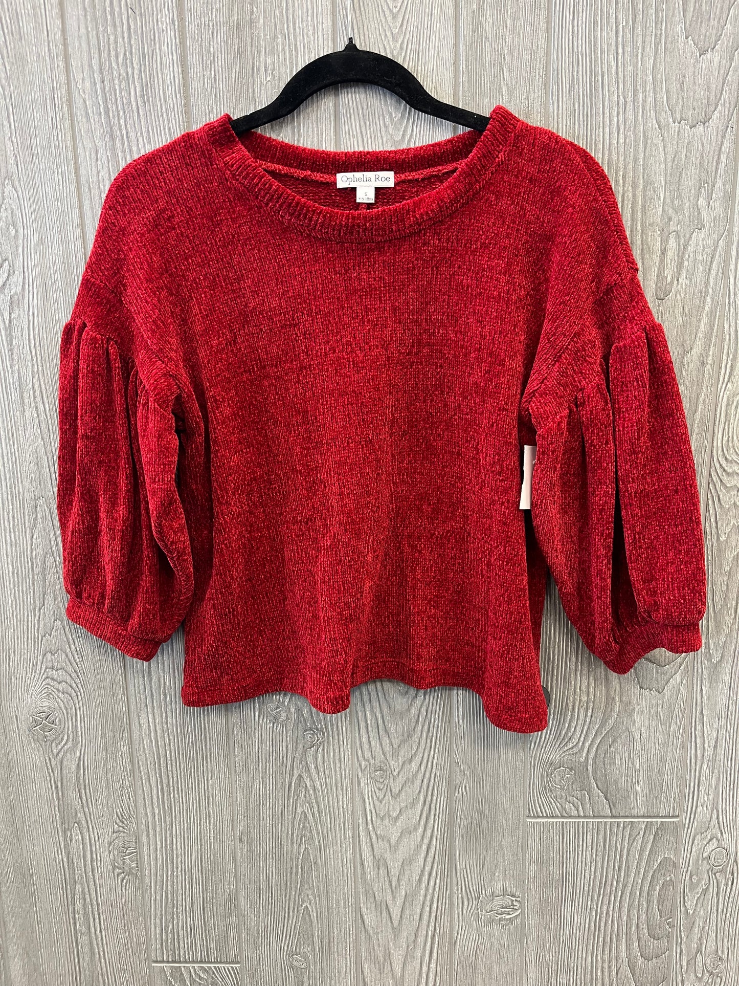 Sweater By Ophelia Roe In Red, Size: S