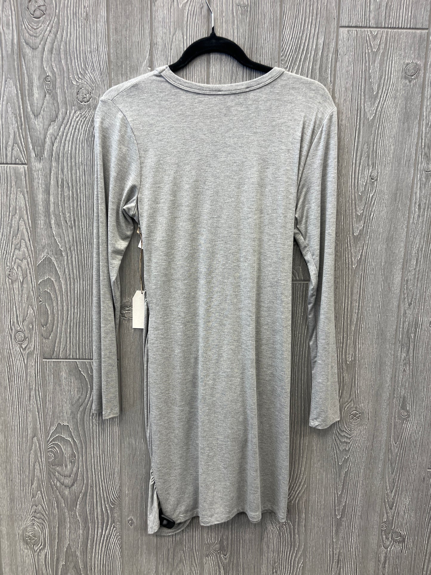 Dress Casual Midi By Clothes Mentor In Grey, Size: M