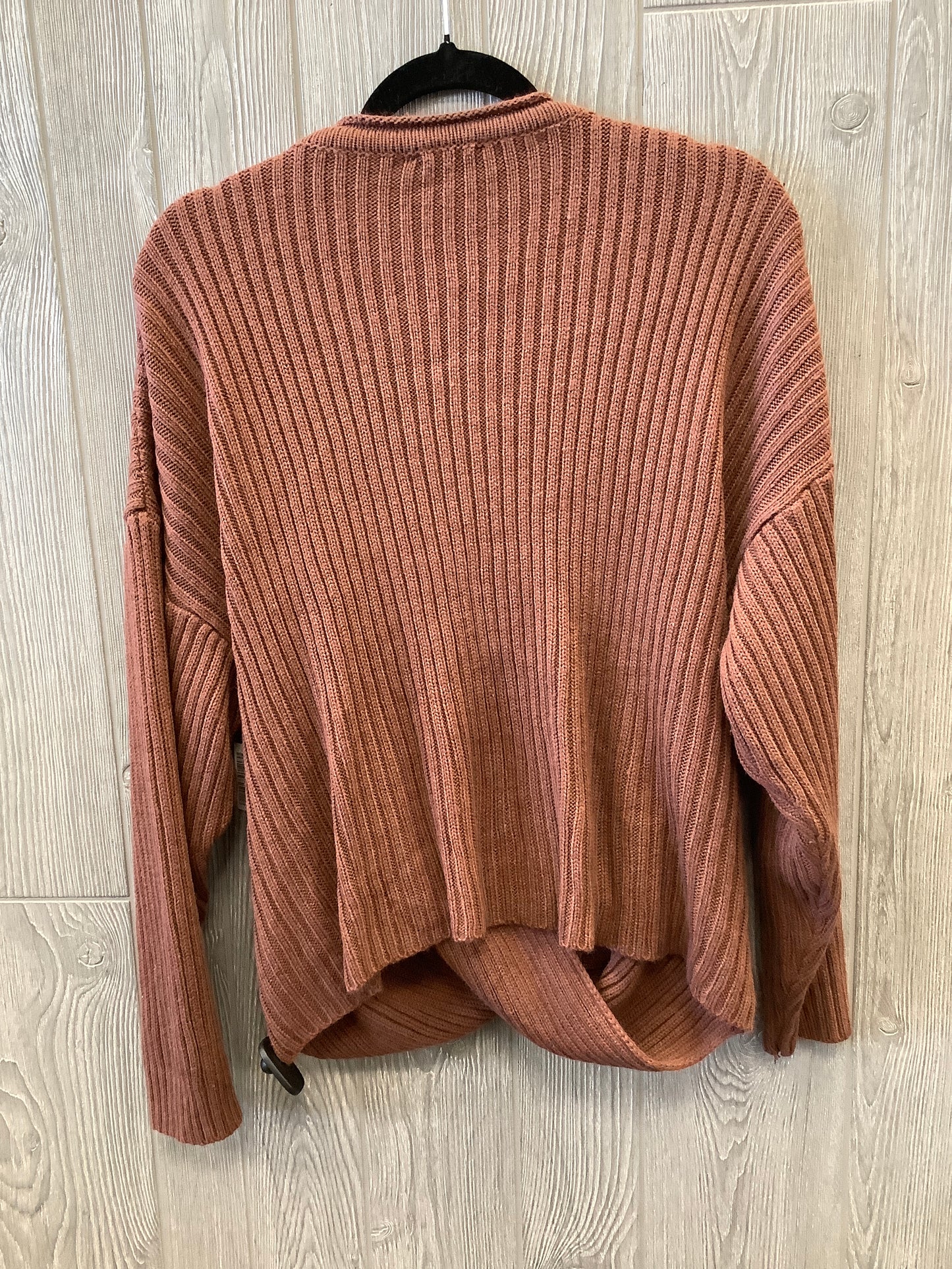 Sweater By Very J In Brown, Size: M