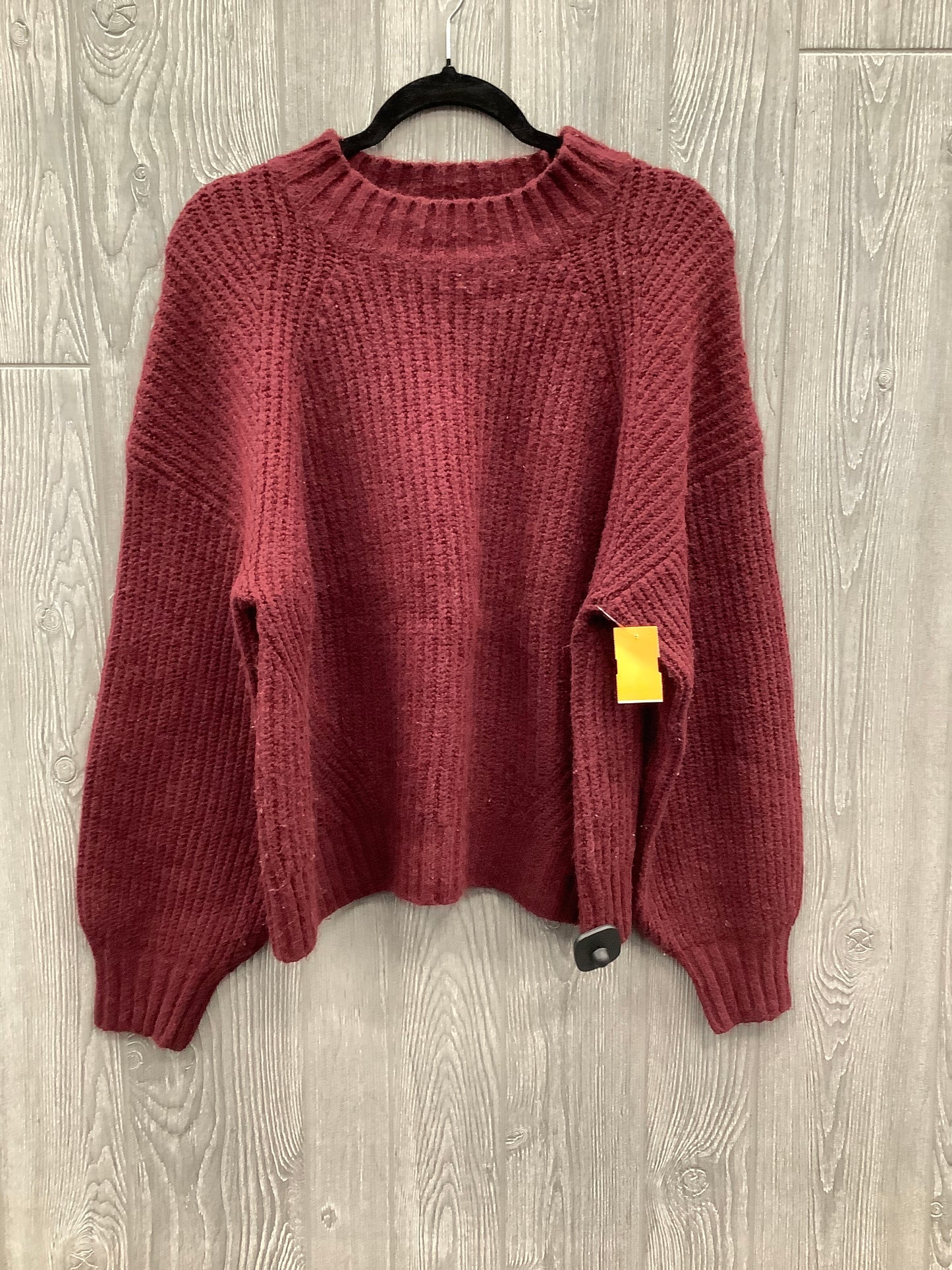 Sweater By Old Navy In Red, Size: Xl