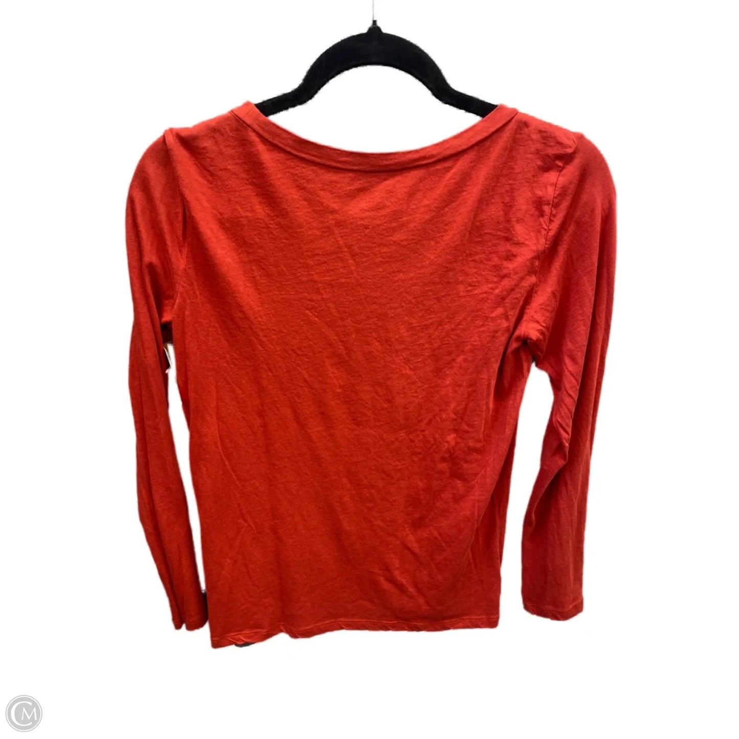 Top Long Sleeve By Loft In Orange, Size: Xs