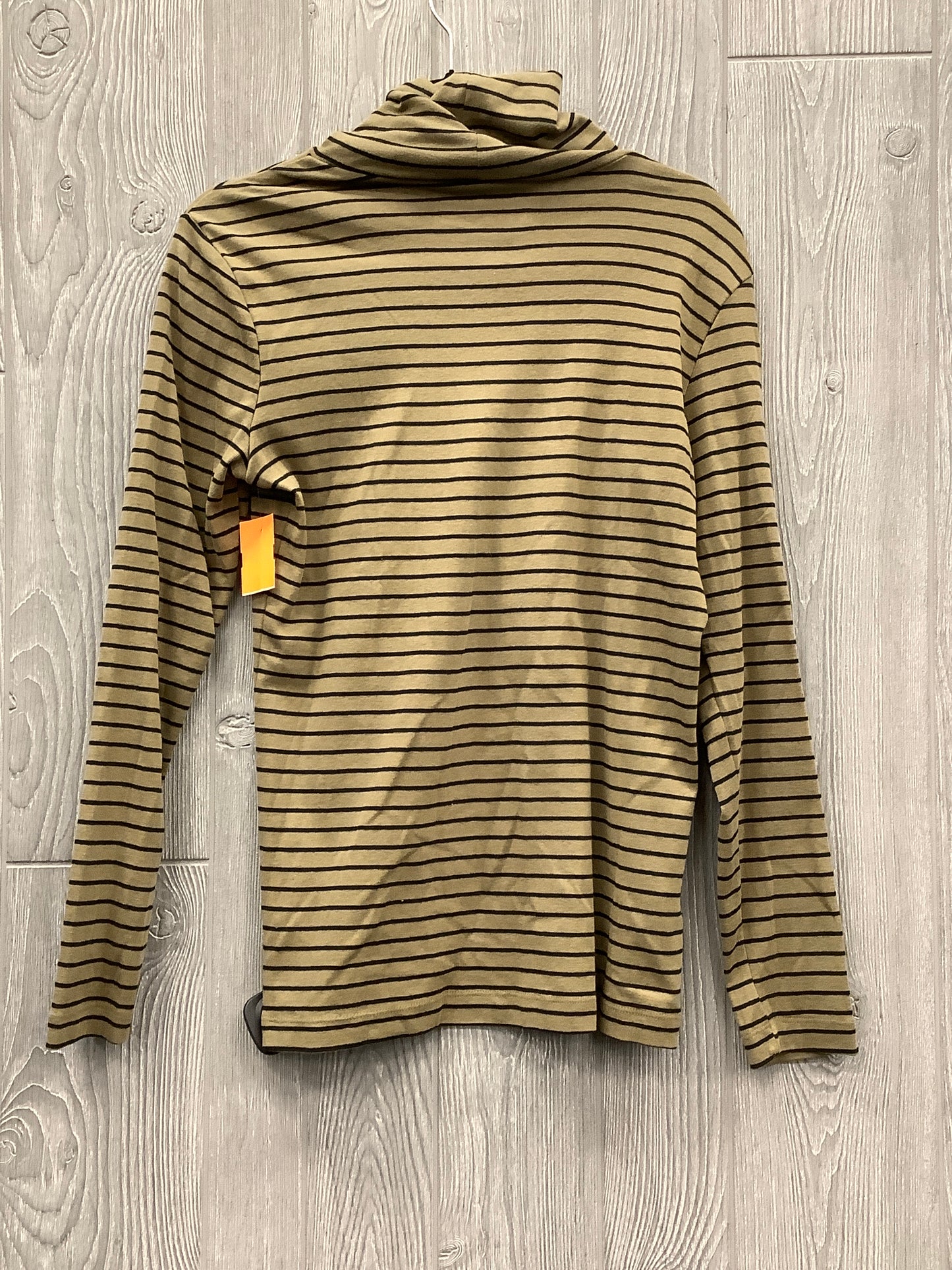 Top Long Sleeve By Eddie Bauer In Striped Pattern, Size: L