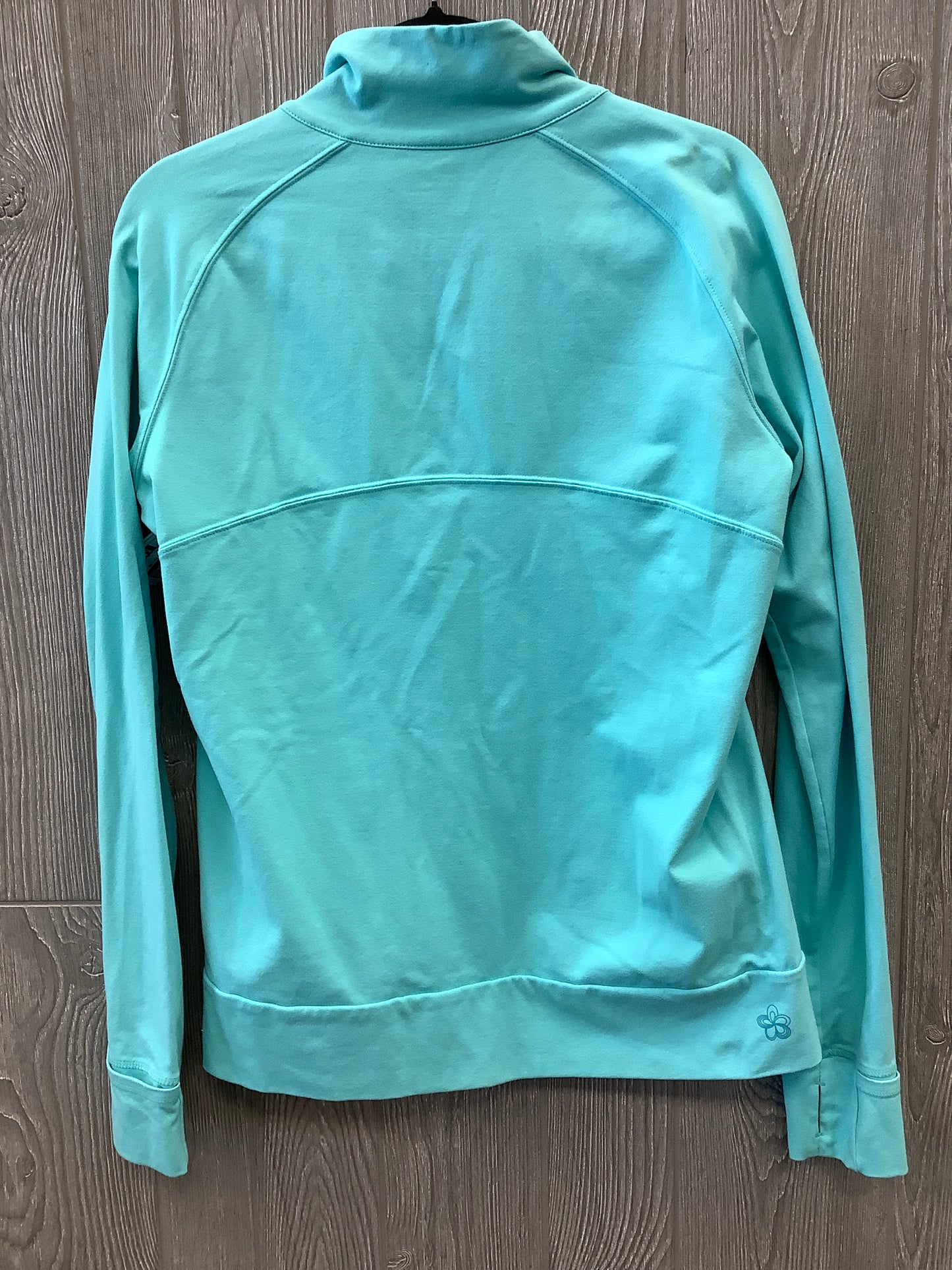 Athletic Top Long Sleeve Collar By Tuff Athletics In Blue, Size: Xl