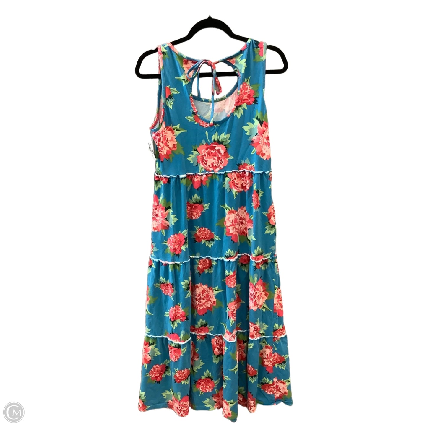 Dress Casual Maxi By Matilda Jane In Floral Print, Size: L