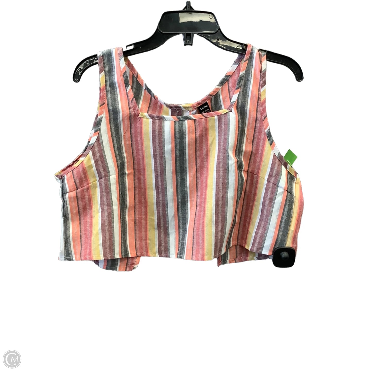 Shorts Set By Shein In Striped Pattern, Size: L