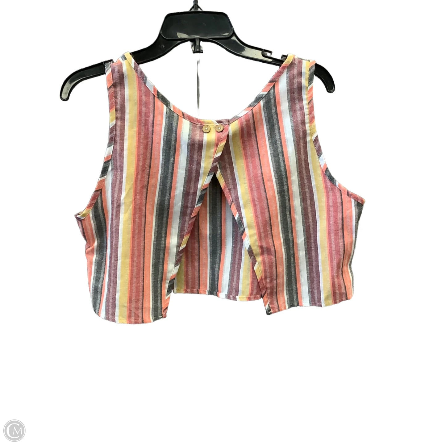 Shorts Set By Shein In Striped Pattern, Size: L