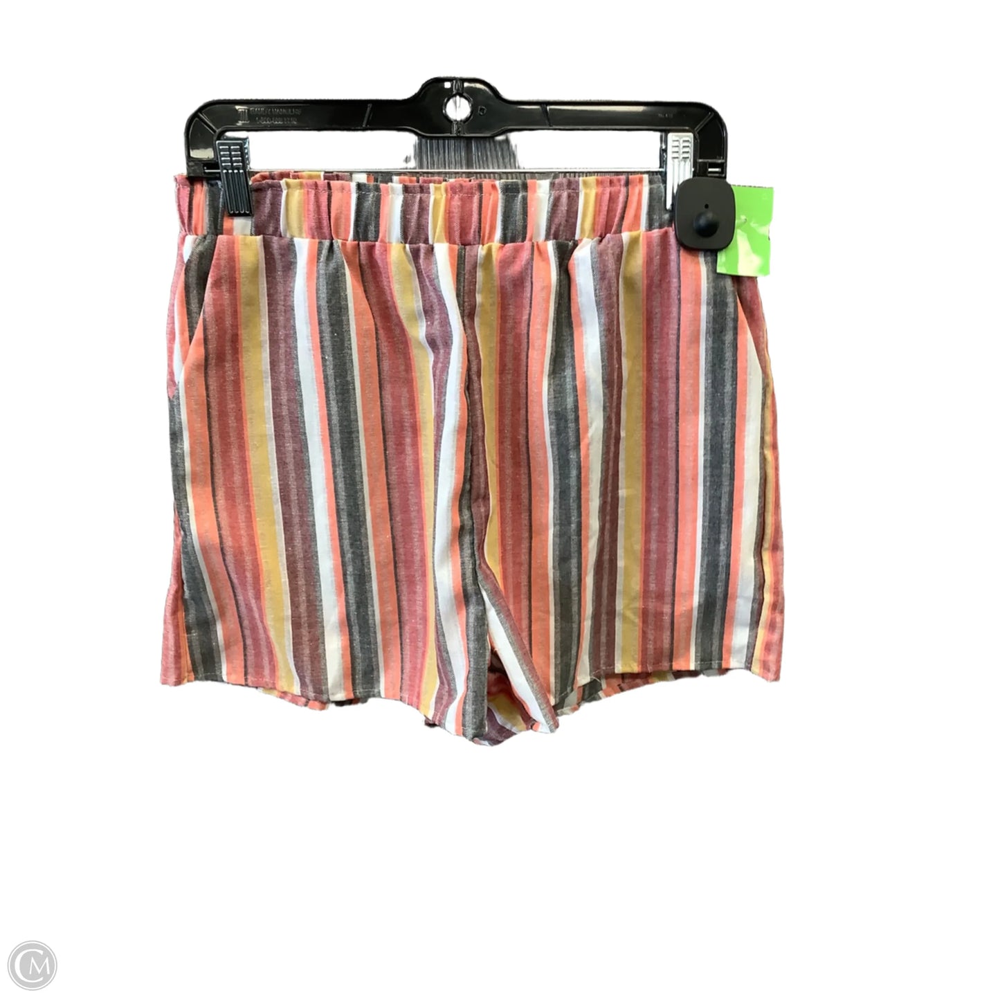 Shorts Set By Shein In Striped Pattern, Size: L