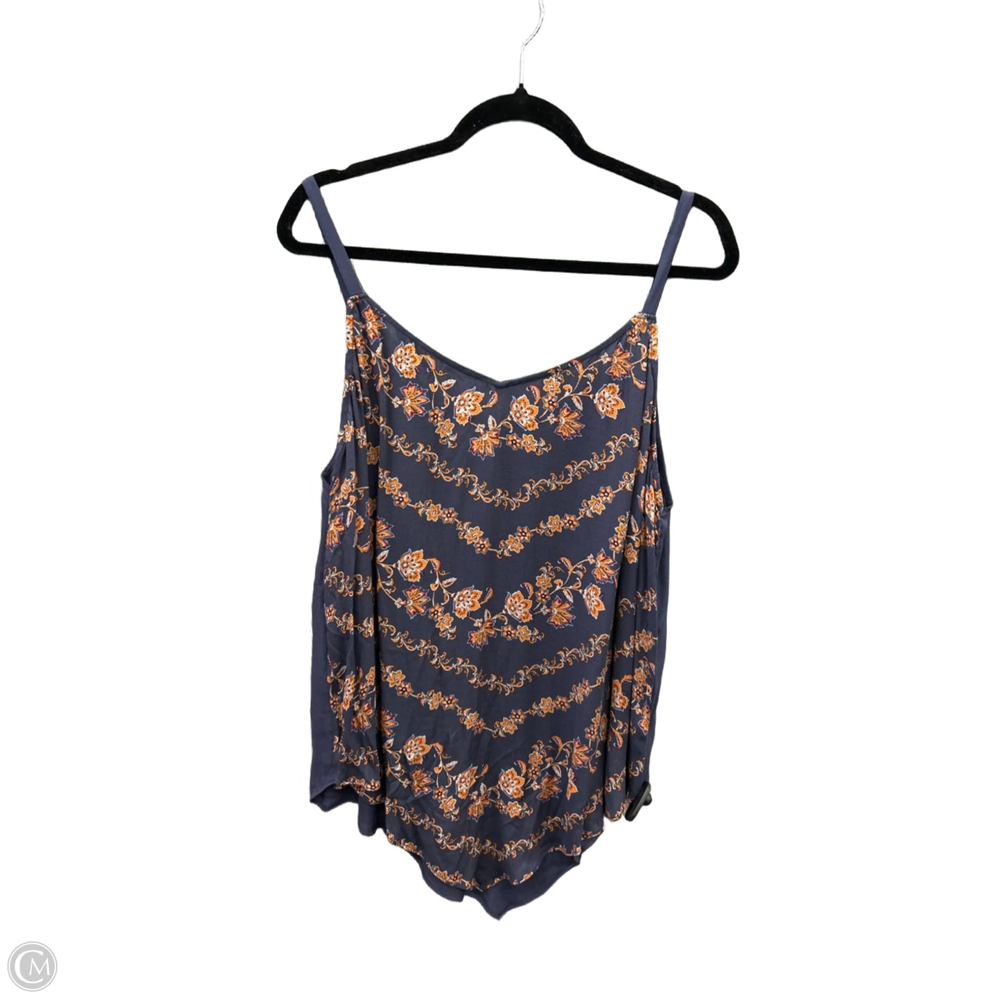 Top Sleeveless By Maurices In Blue, Size: 1x