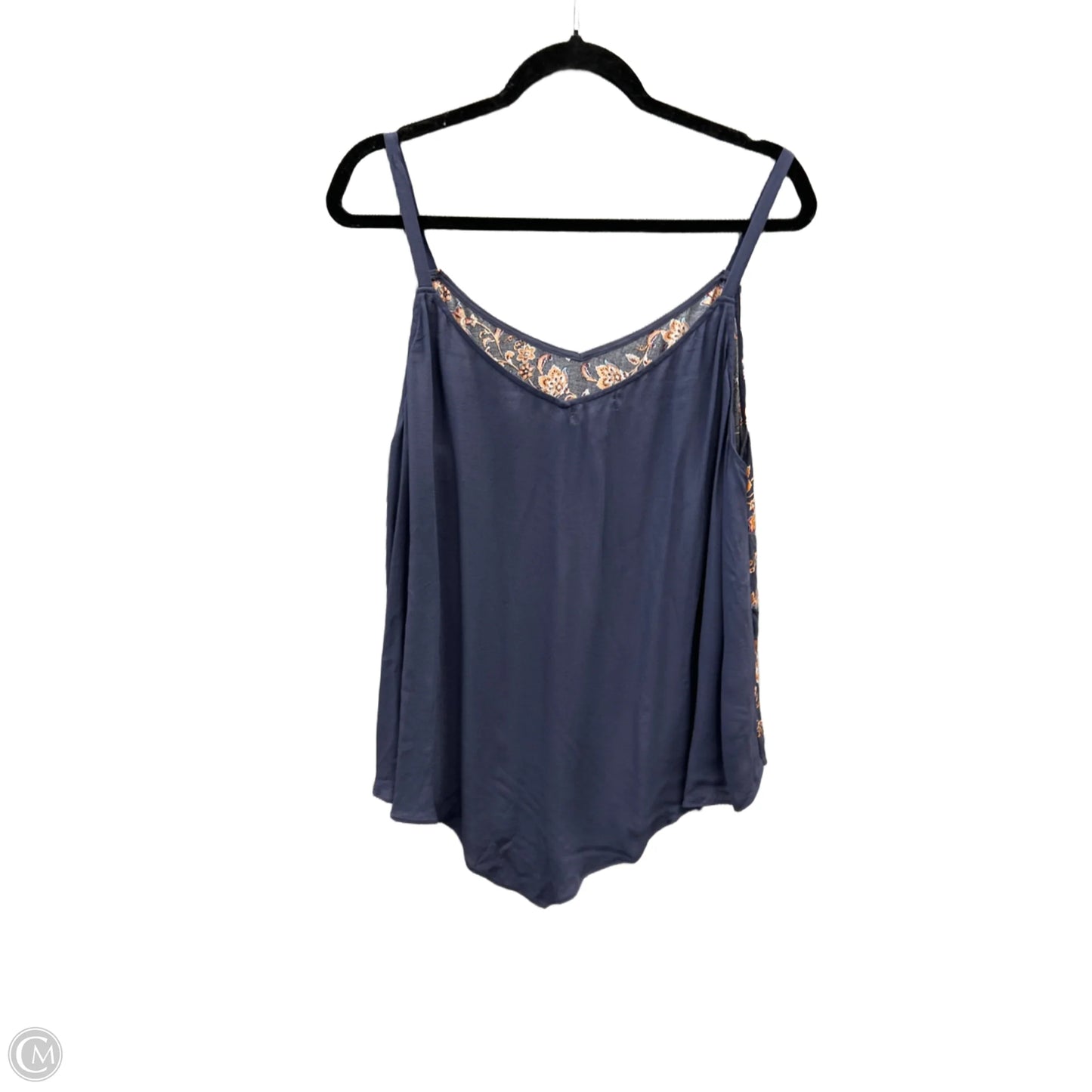 Top Sleeveless By Maurices In Blue, Size: 1x