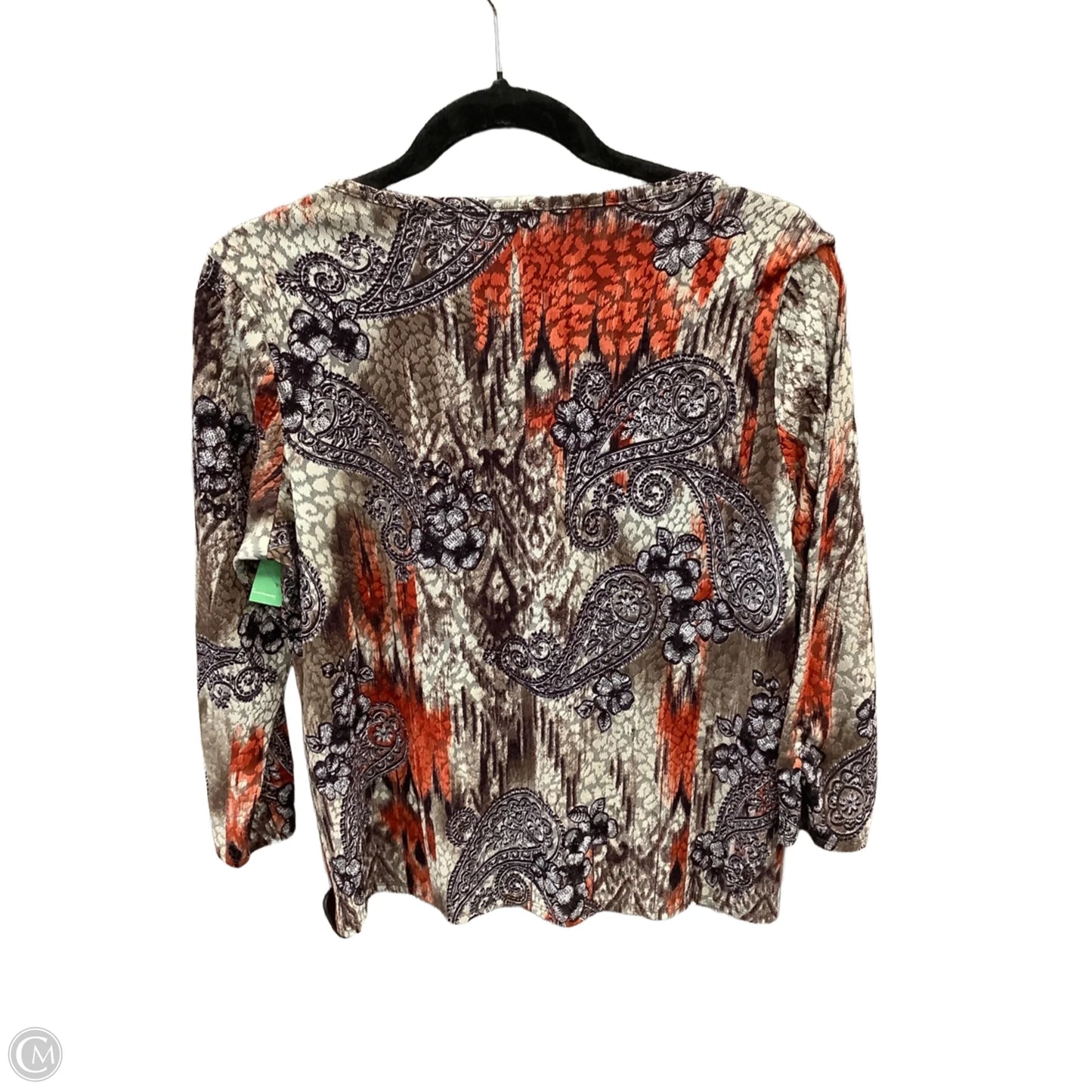 Top Long Sleeve By Clothes Mentor In Multi-colored, Size: Mp