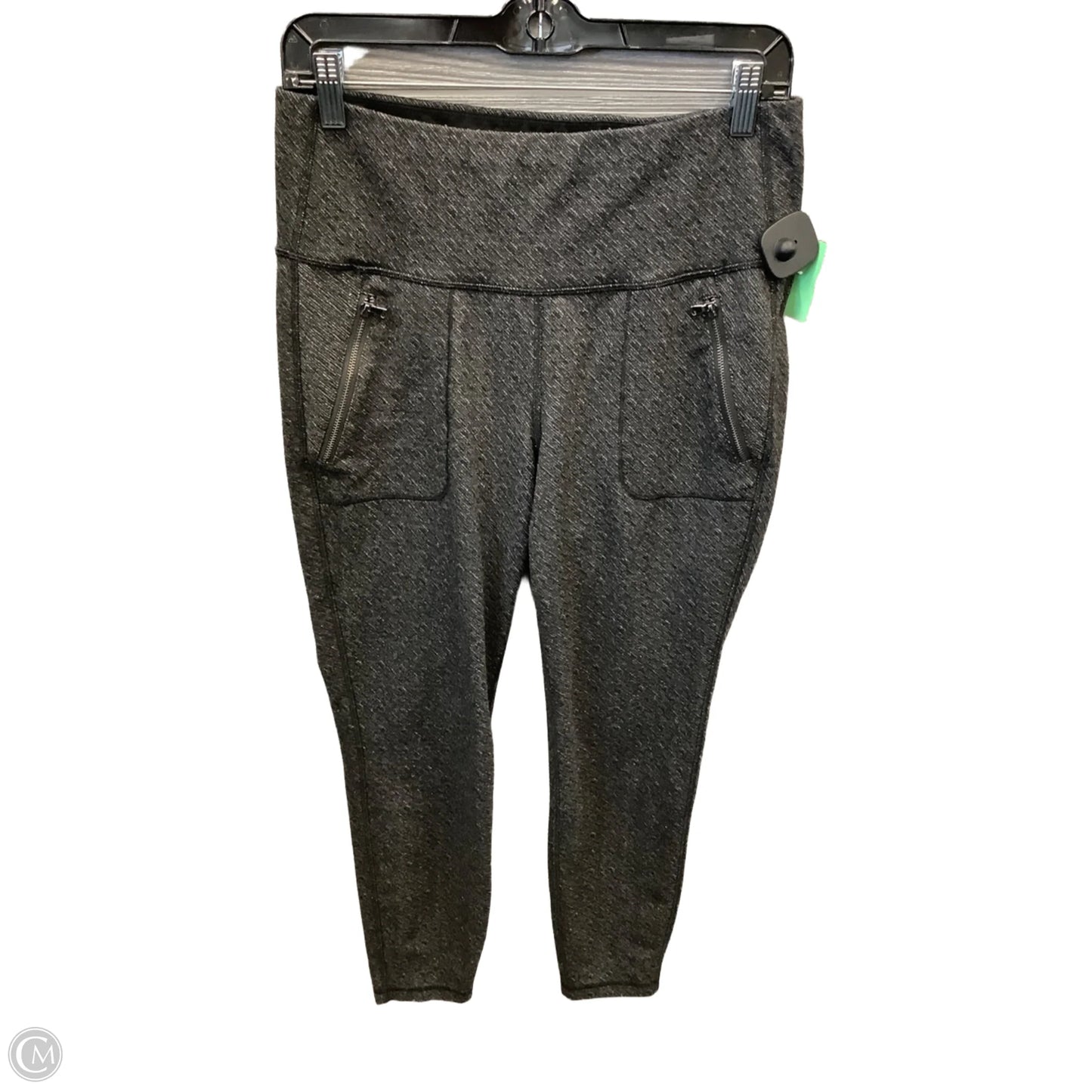 Athletic Leggings By Old Navy In Grey, Size: L