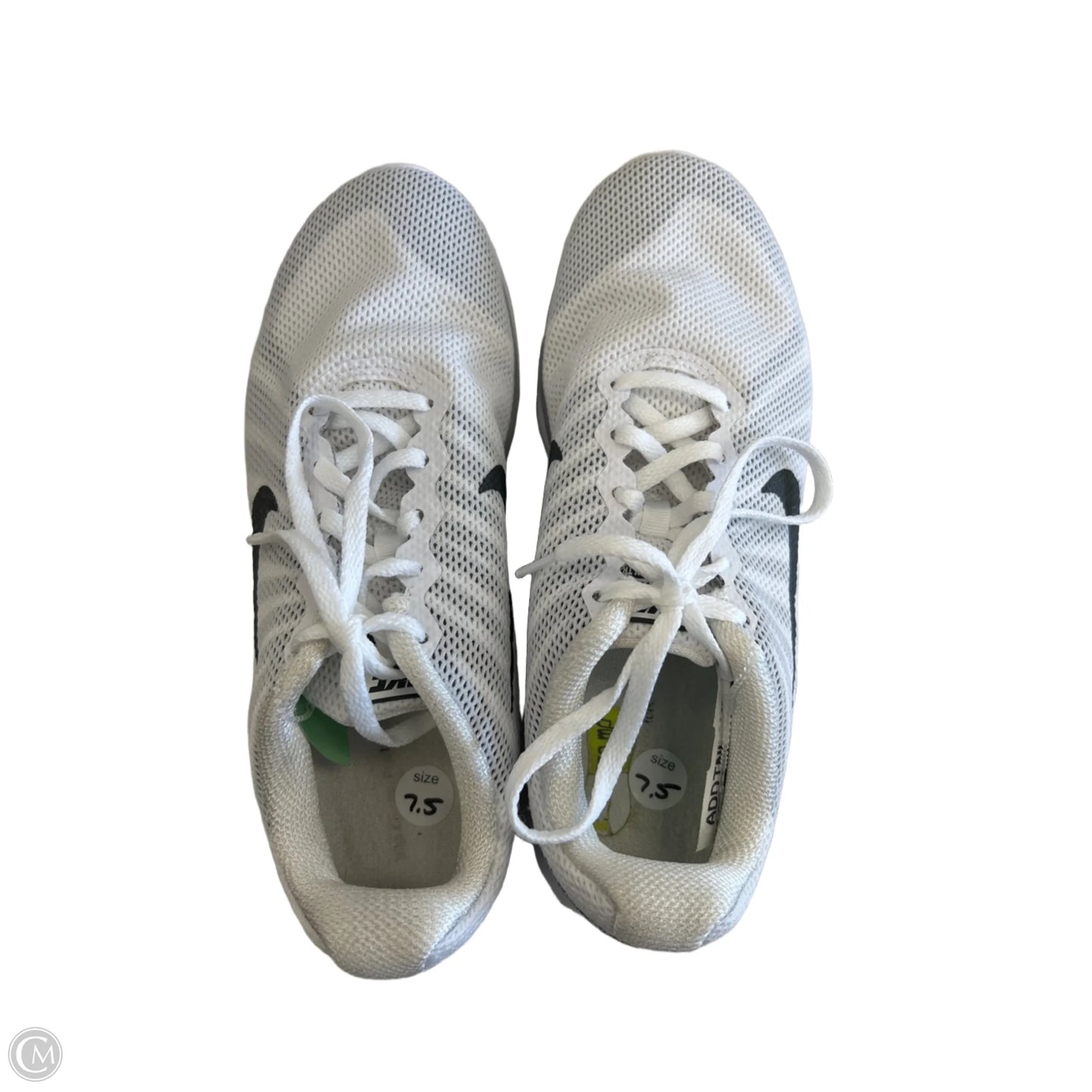 Shoes Athletic By Nike In White, Size: 7.5