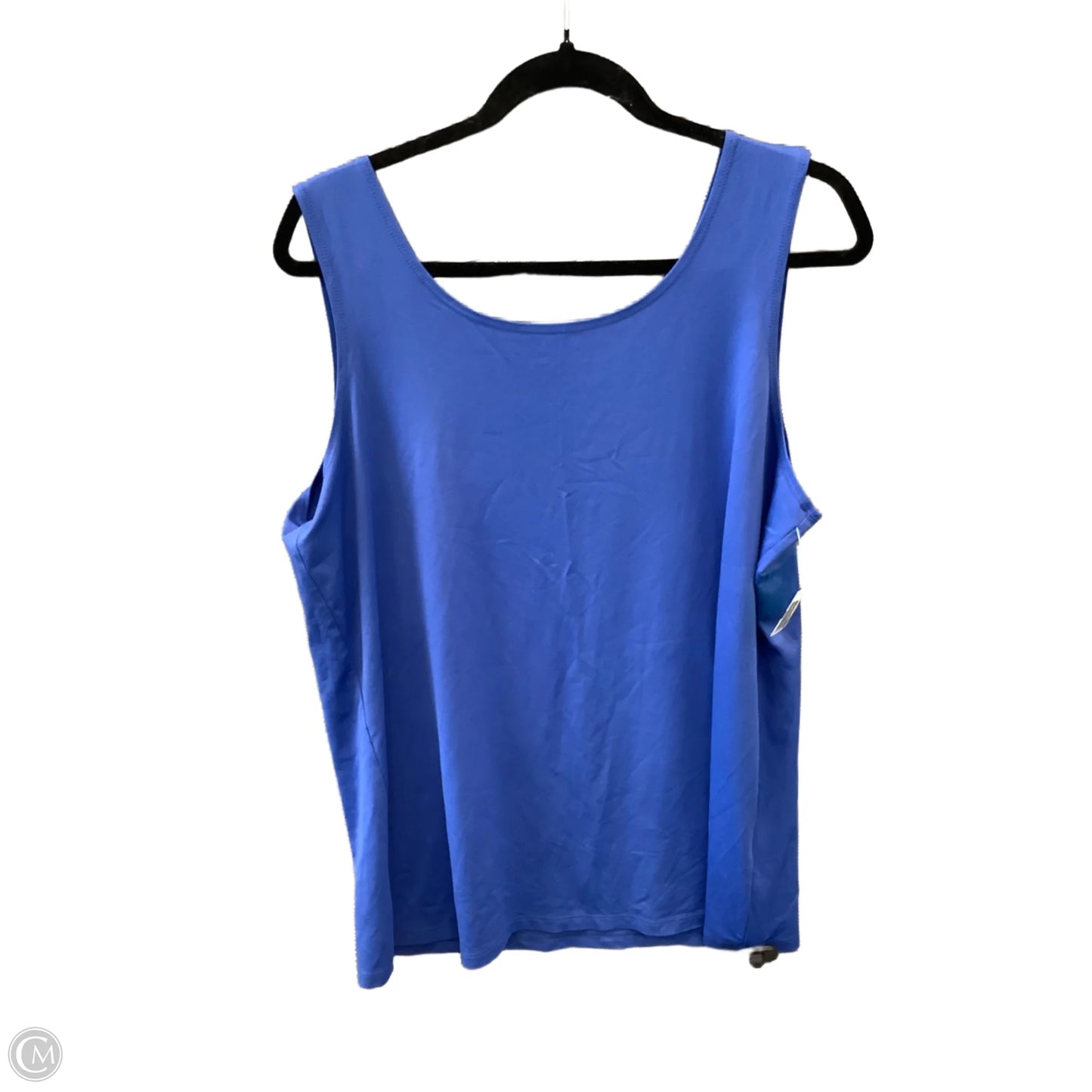 Tank Top By Cj Banks In Blue, Size: 1x