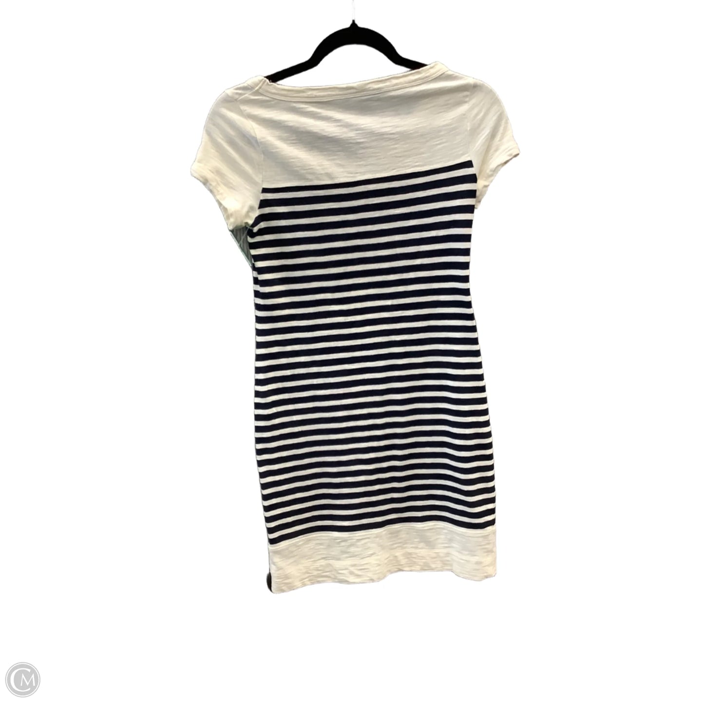 Dress Casual Midi By Banana Republic In Striped Pattern, Size: Xs