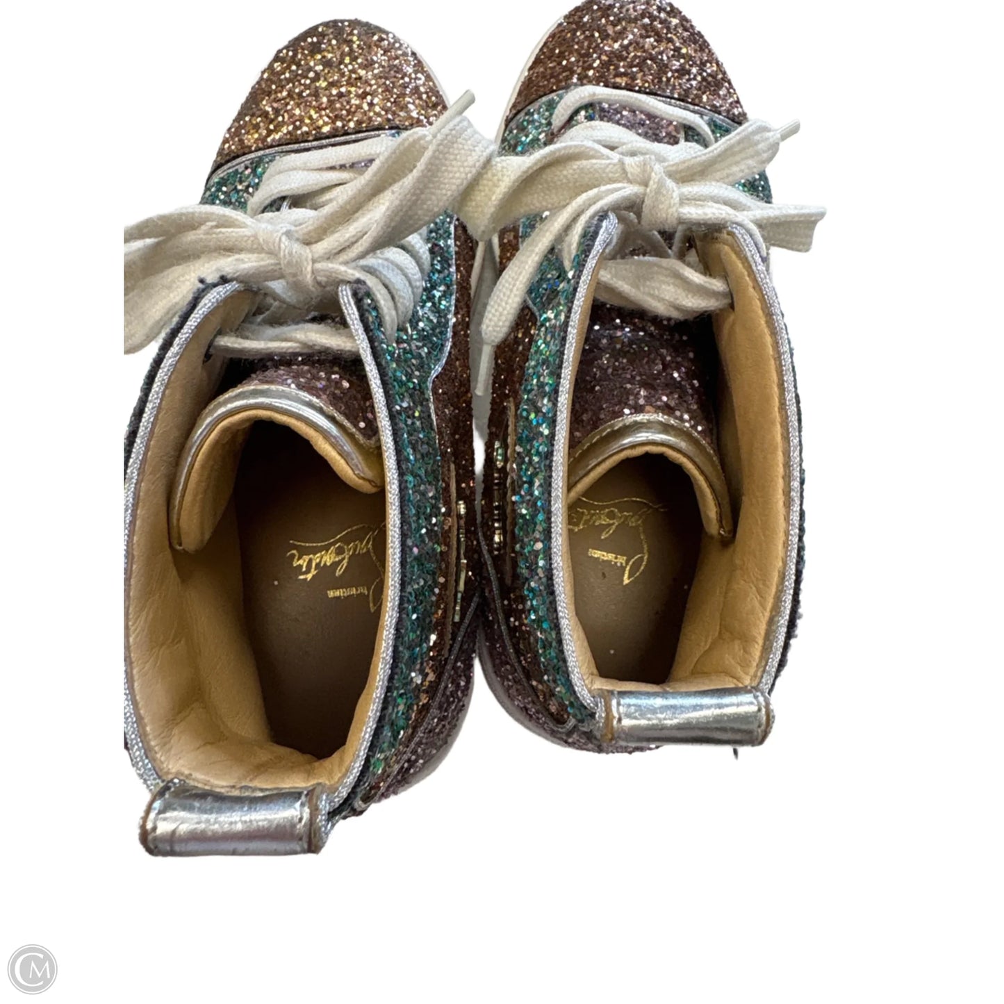 Shoes Luxury Designer By Christian Louboutin In Multi-colored, Size: 7.5