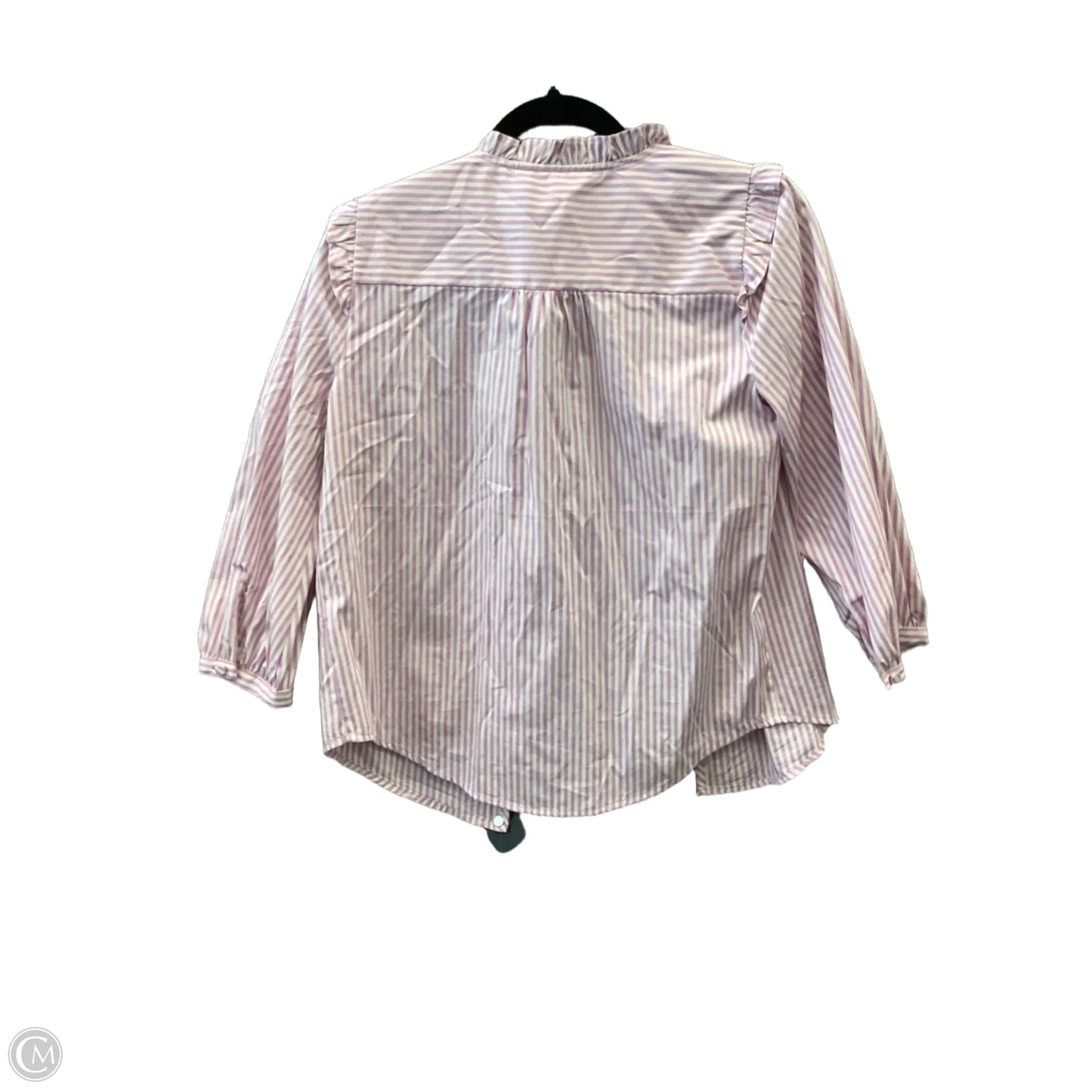 Top Long Sleeve By Lc Lauren Conrad In Purple, Size: Xs