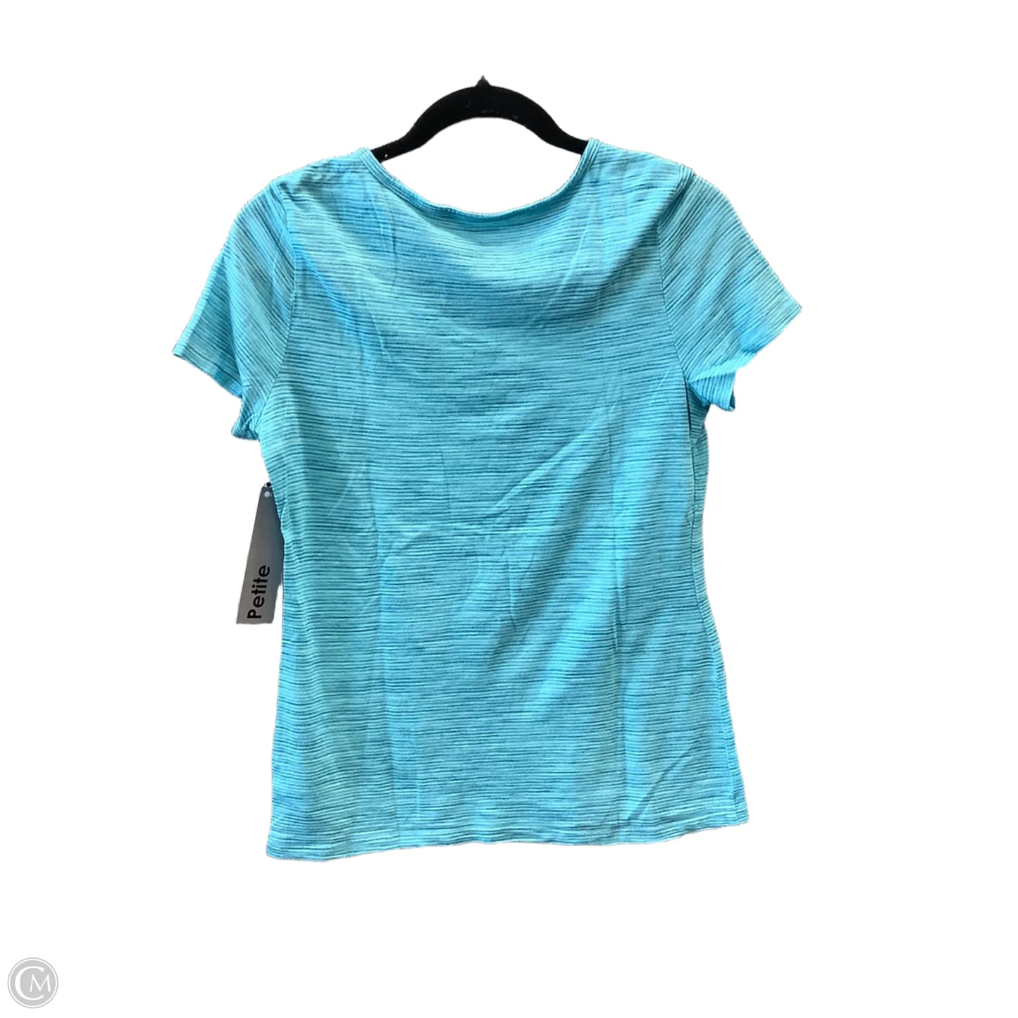 Top Short Sleeve By Talbots In Blue, Size: Sp