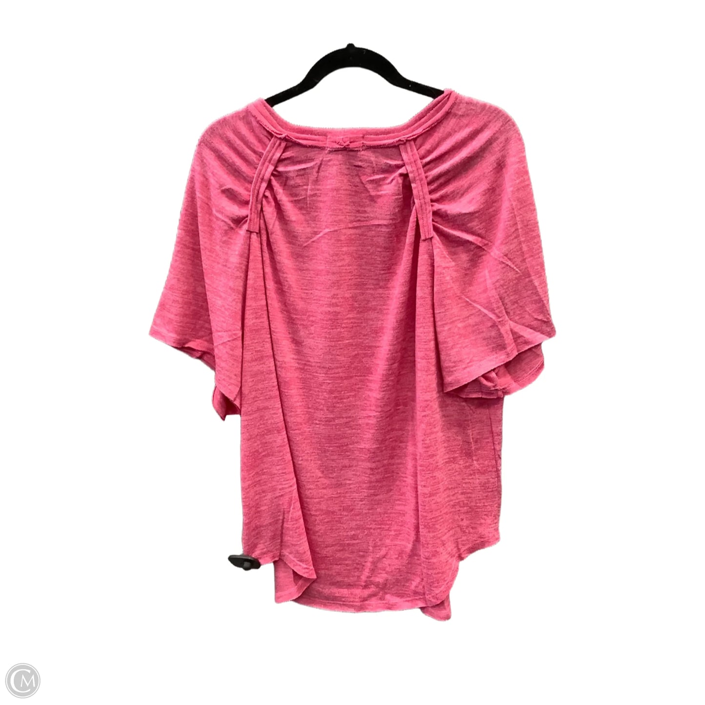 Top Short Sleeve By Mudpie In Pink, Size: S