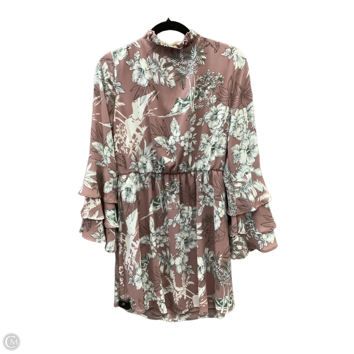 Dress Casual Short By Peace Love World In Purple, Size: M