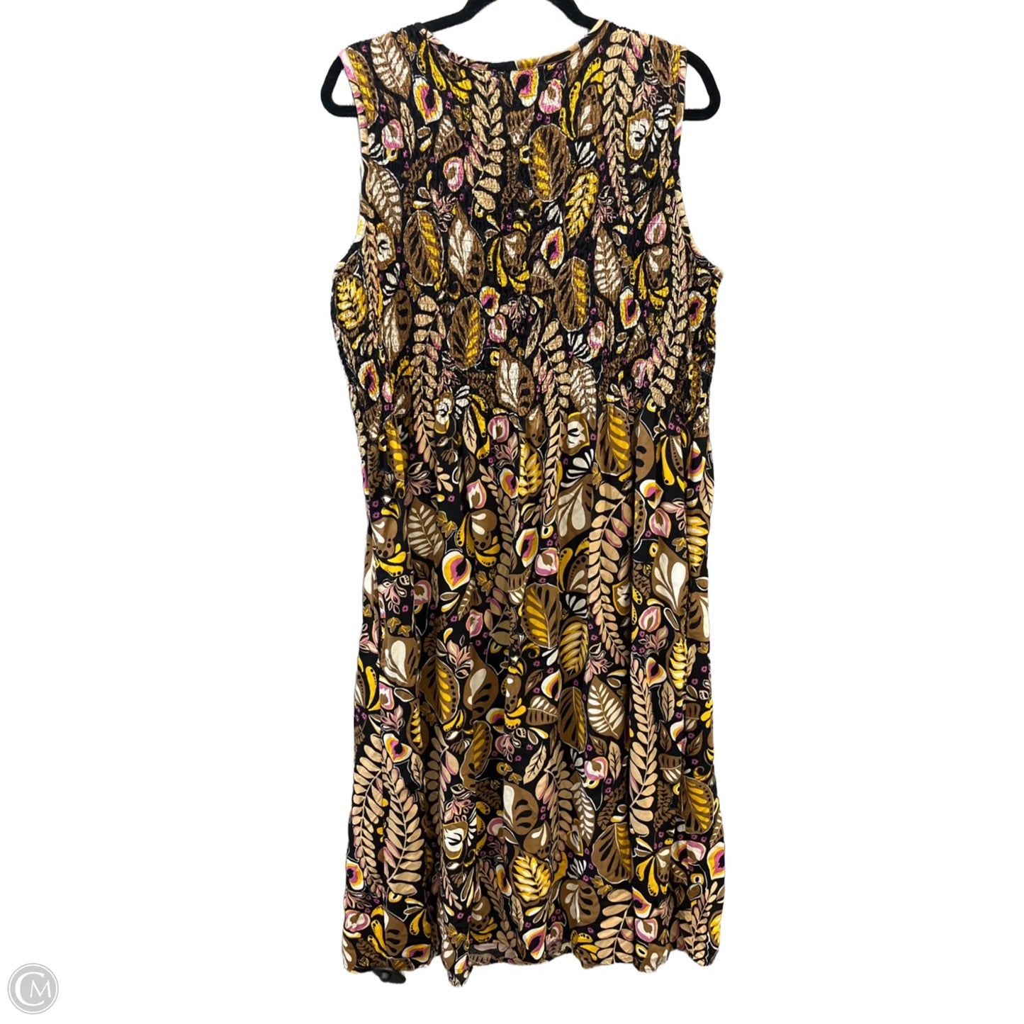 Dress Casual Maxi By Croft And Barrow In Multi-colored, Size: 1x