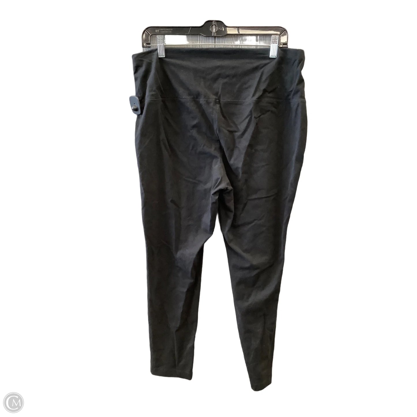 Athletic Leggings By Chicos In Black, Size: L