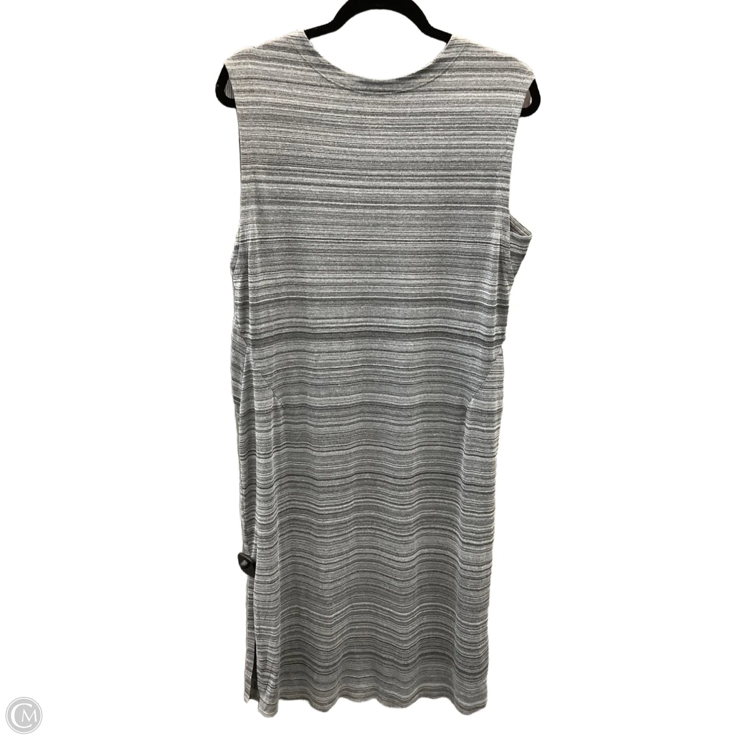 Dress Casual Midi By Duluth Trading In Grey, Size: L