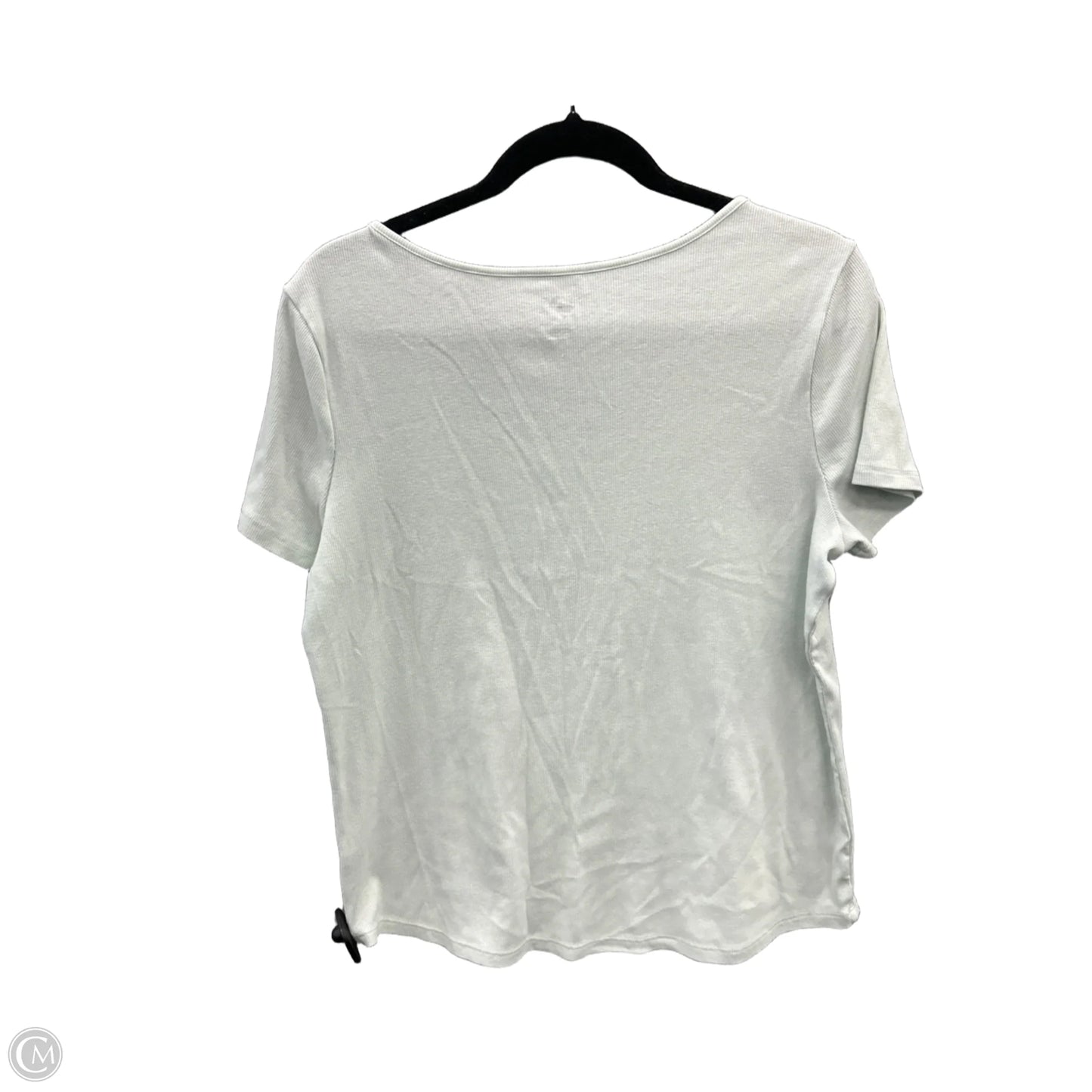 Top Short Sleeve By Falls Creek In Green, Size: Xl