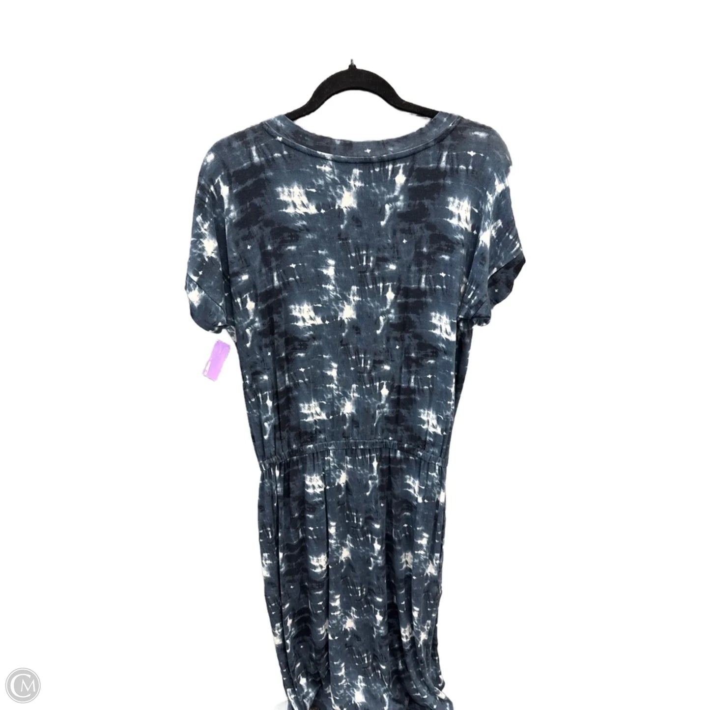 Dress Casual Midi By Banana Republic In Blue, Size: S