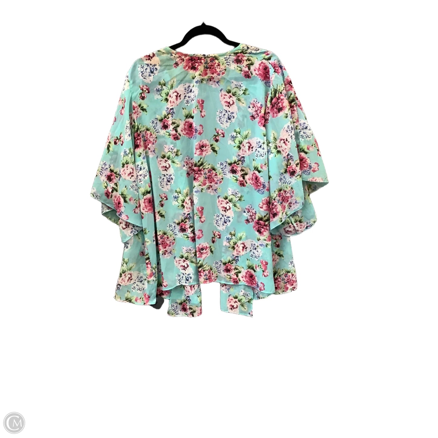 Kimono By Denim 24/7 In Blue, Size: 3x
