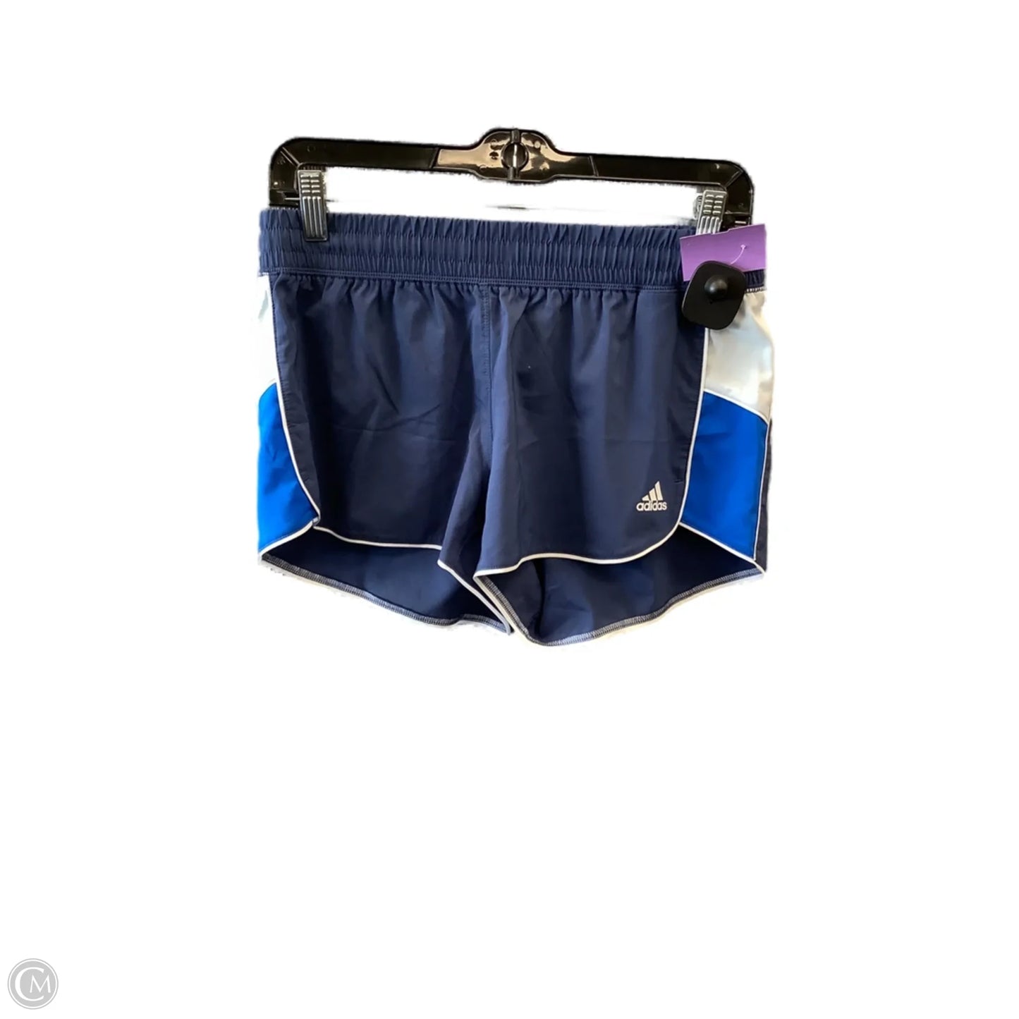 Athletic Shorts By Adidas In Blue, Size: S