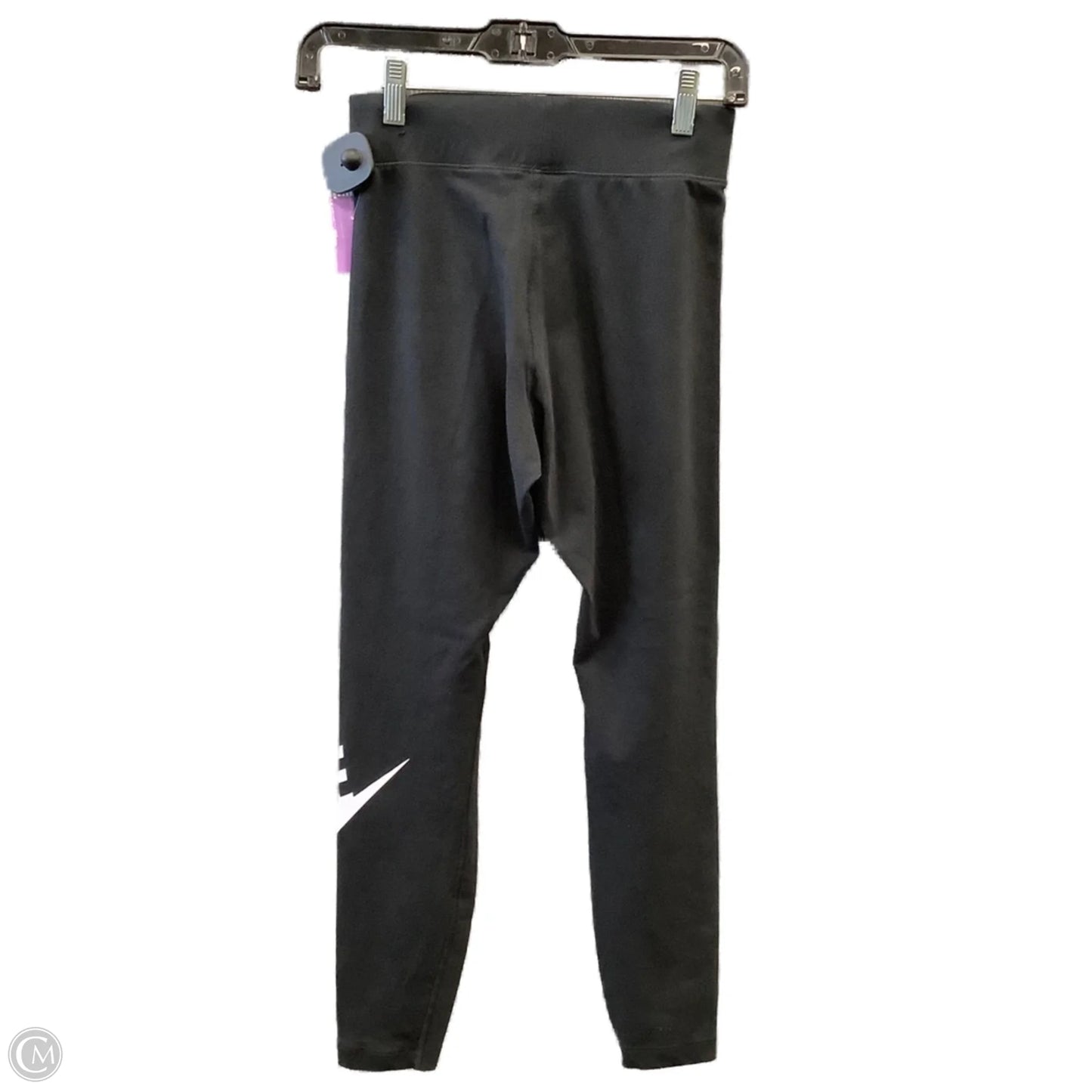 Athletic Leggings By Nike Apparel In Black, Size: S